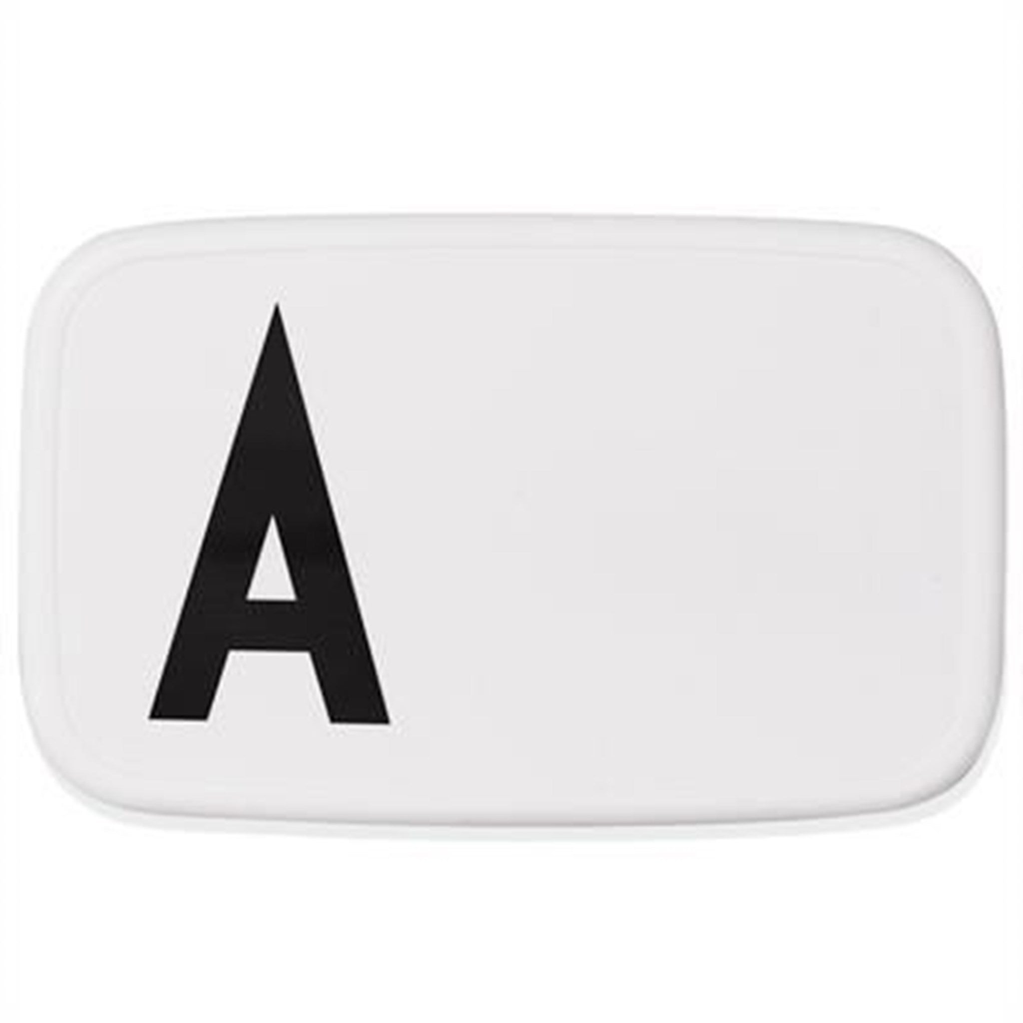 Design Letters White ABC Madkasse – Str. X