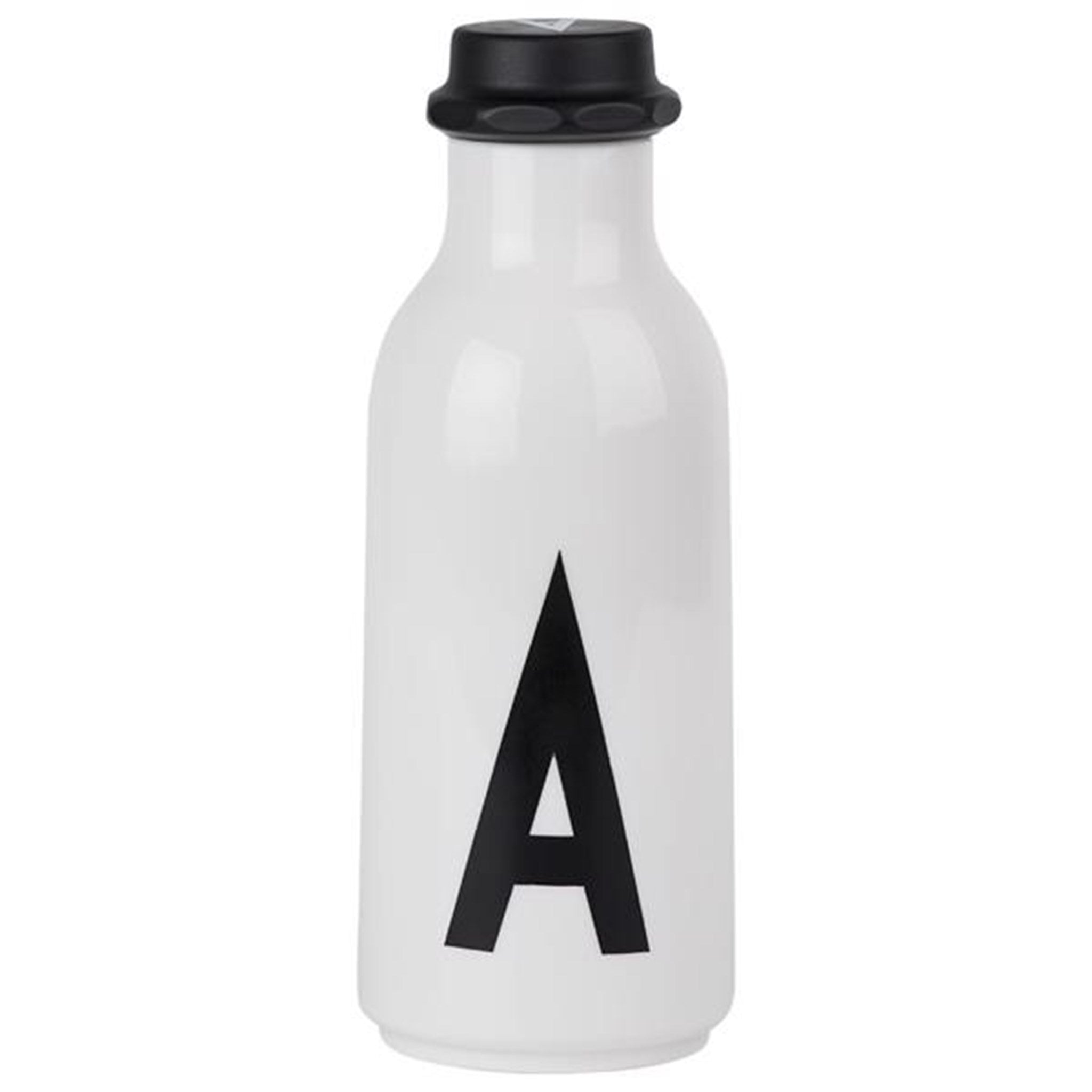 Design Letters White ABC Flaske - Str. Q