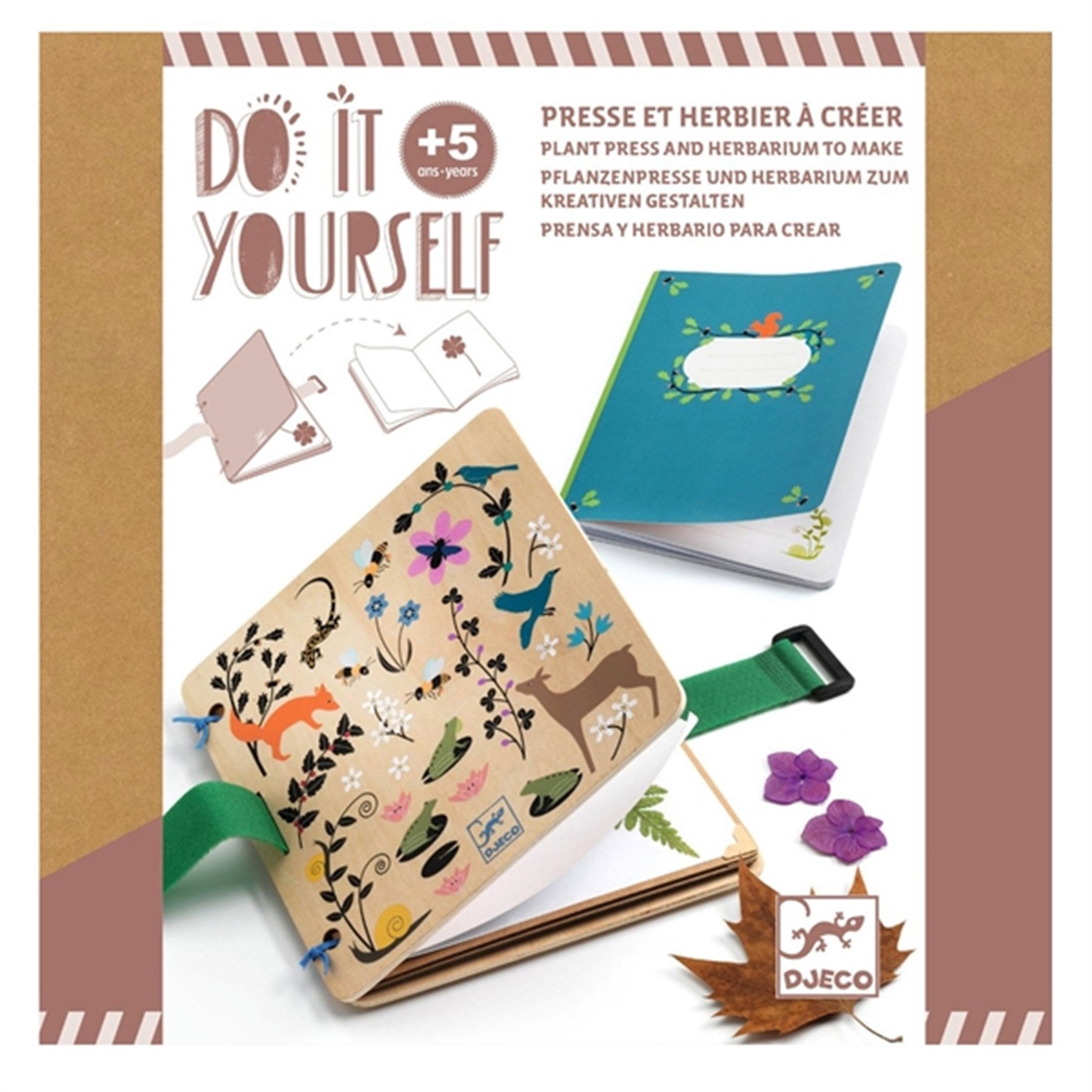 Billede af Djeco Do It Yourself Blomsterpresse