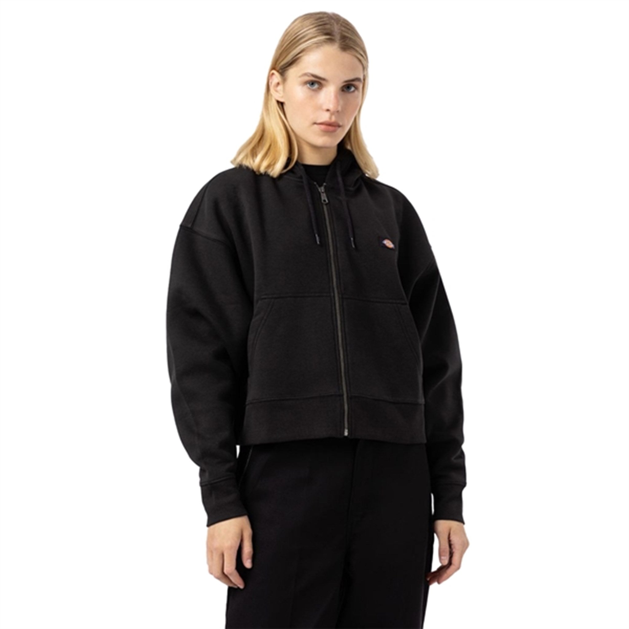 Dickies Oakport Sweat Cardigan Black - Str. XS