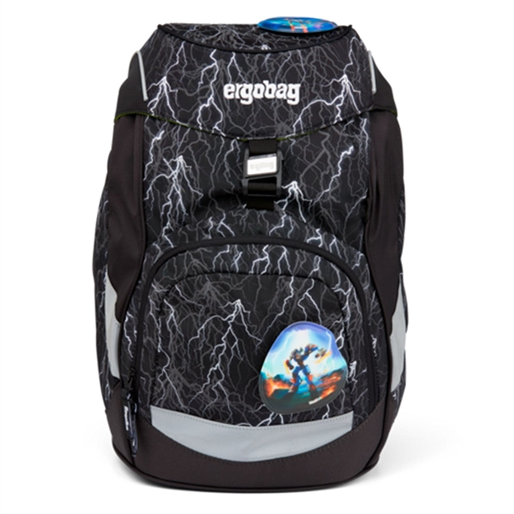 Ergobag Skoletaske Prime Super ReflectBear Glow