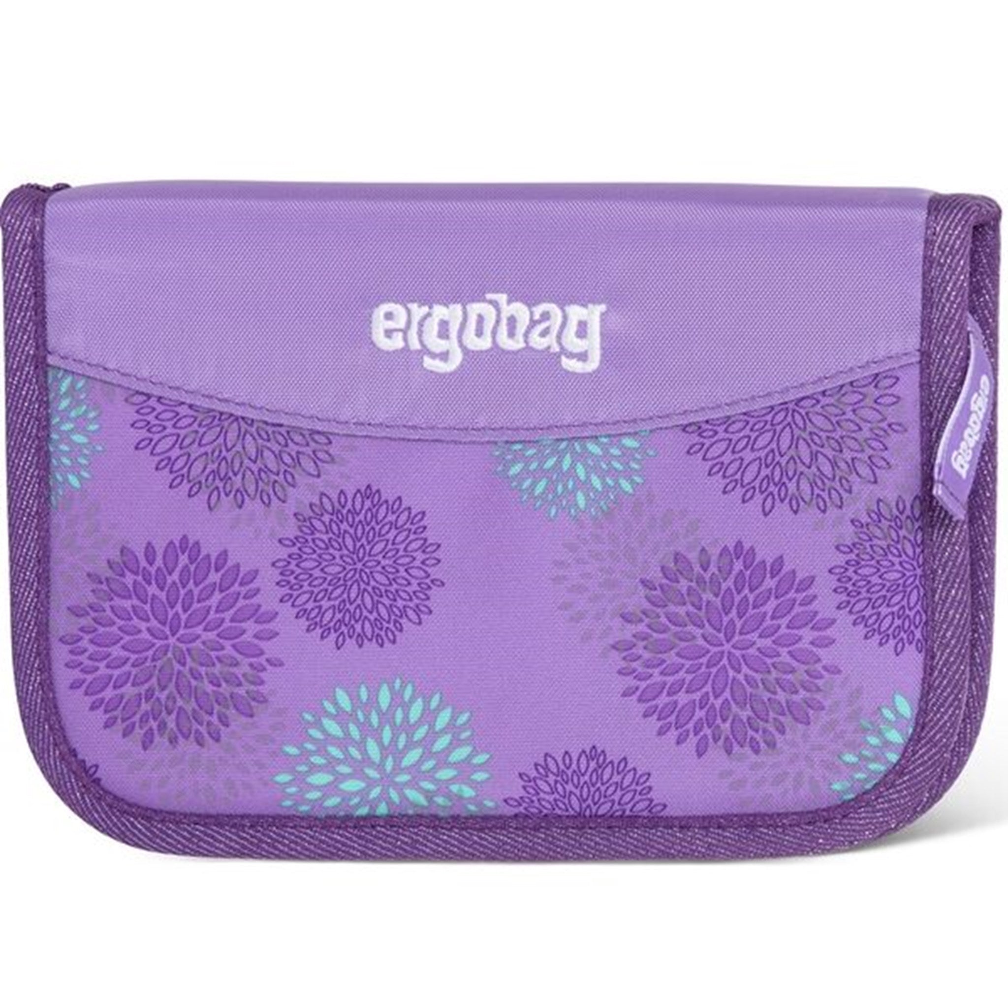 Ergobag Penalhus Glow SleighBear Purple Ice Flowers