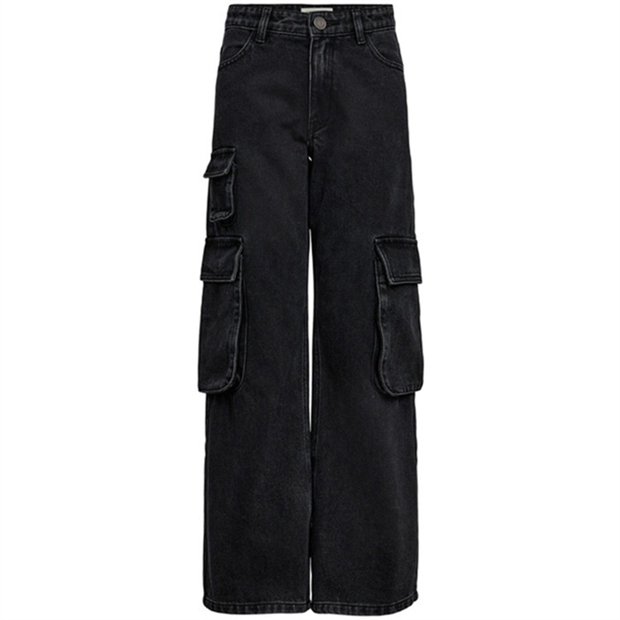 Sofie Schnoor Washed Black Bukser - Str. 152