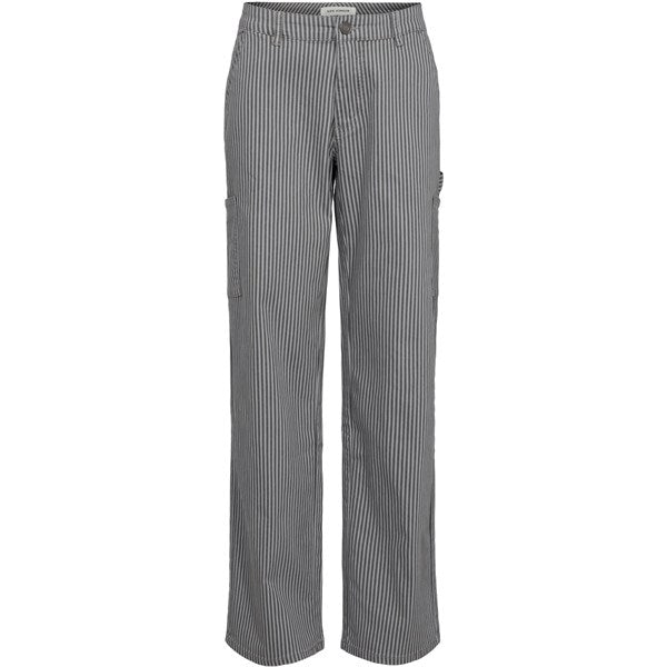 Sofie Schnoor Grey Striped Bukser - Str. 128