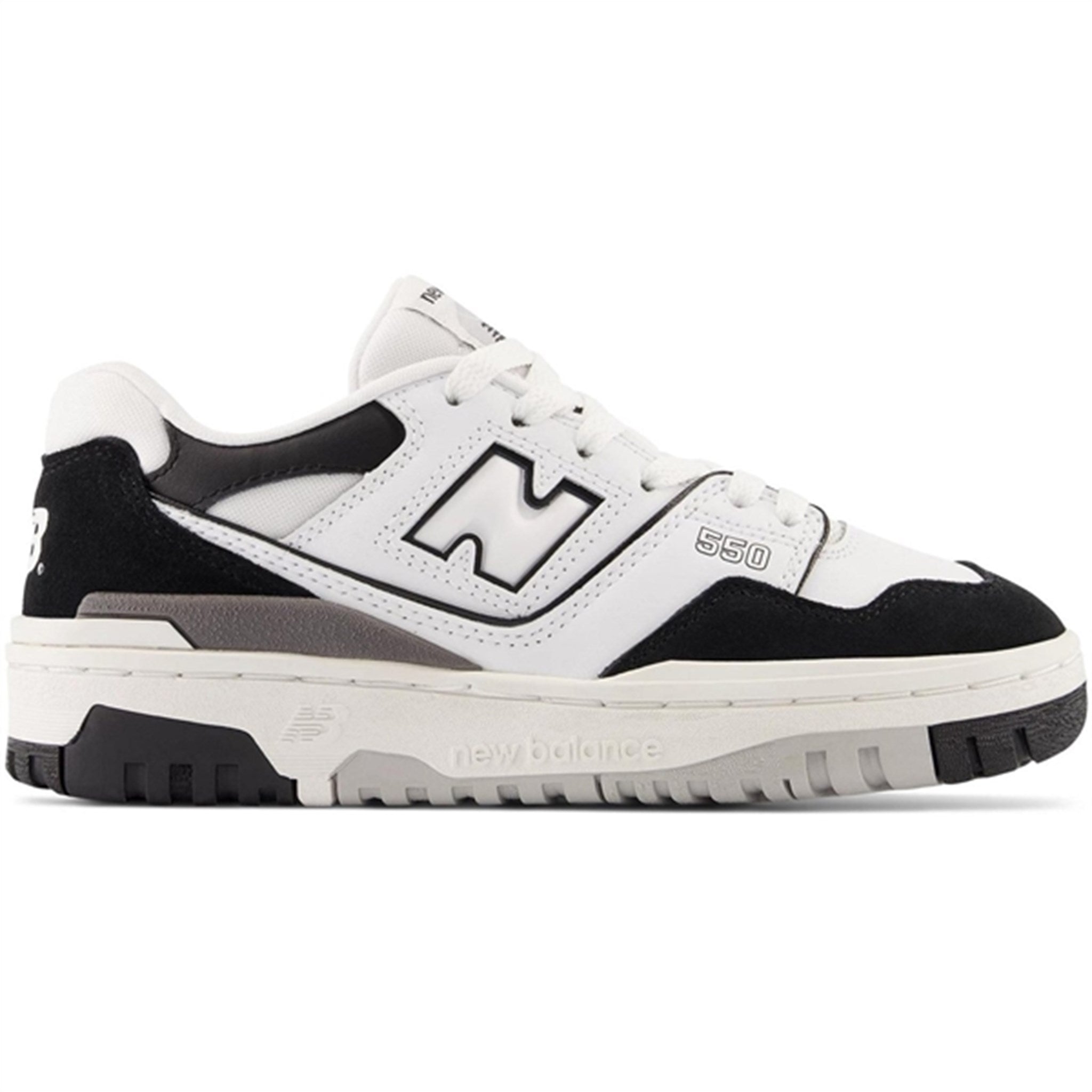 New Balance BB550 Kids Bungee Lace Sneakers White - Str. 38