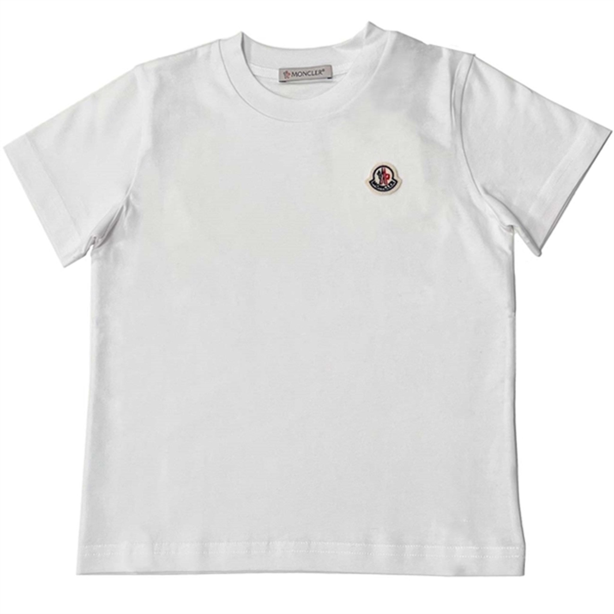 Moncler Maglia T-shirt Hvid - Str. 4 år