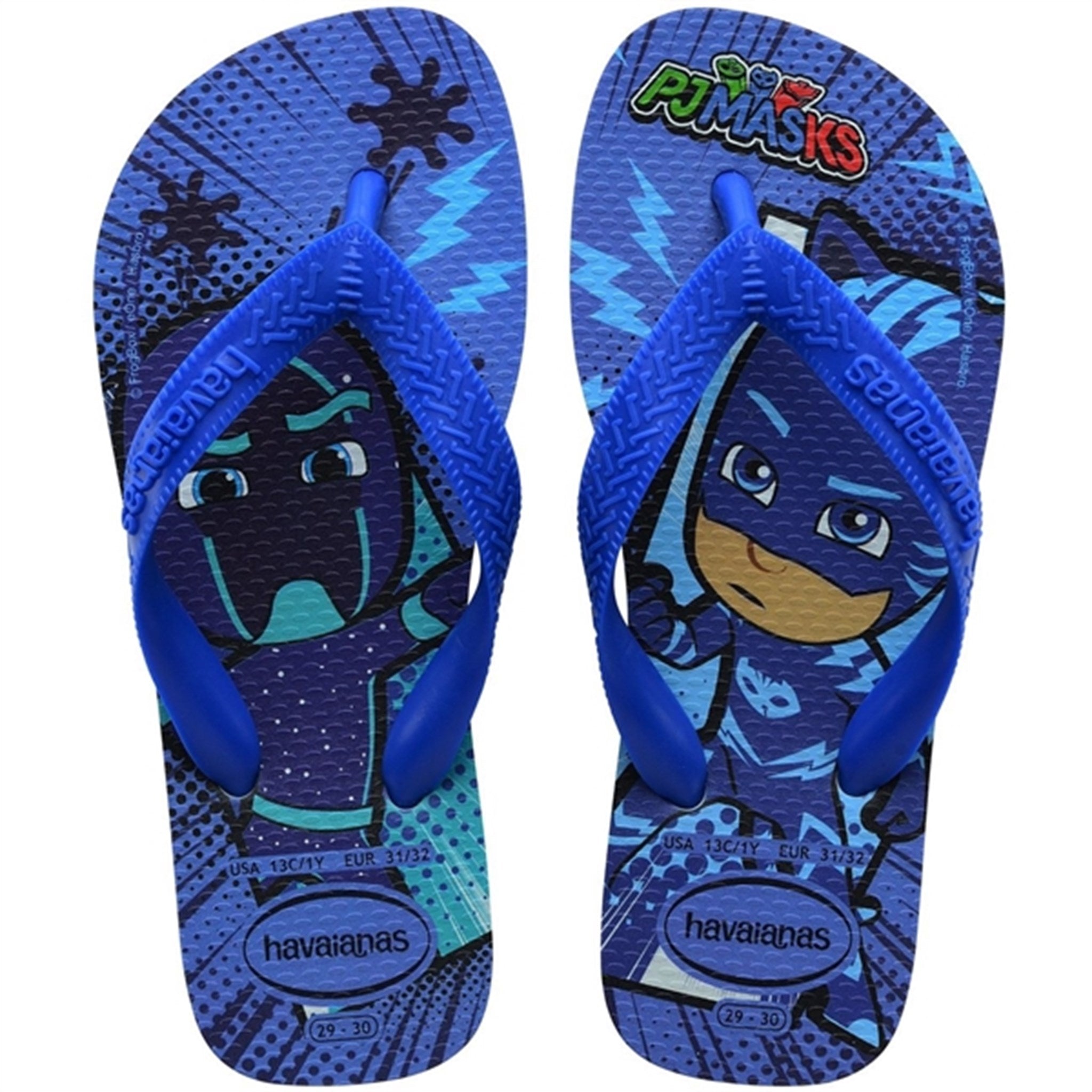 Havaianas Kids Sandaler Top PJ Masks Blue Water - Str. 35/36