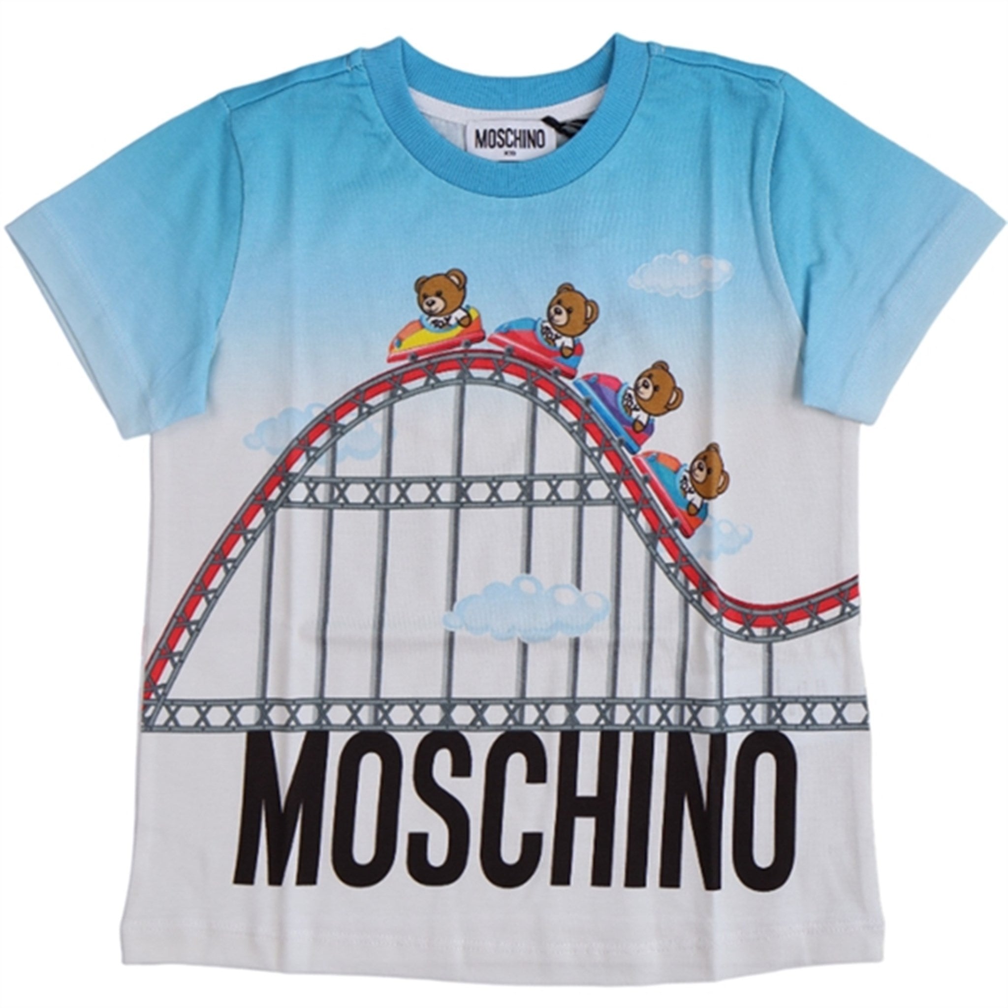 Moschino Optical White T-Shirt - Str. 12 år