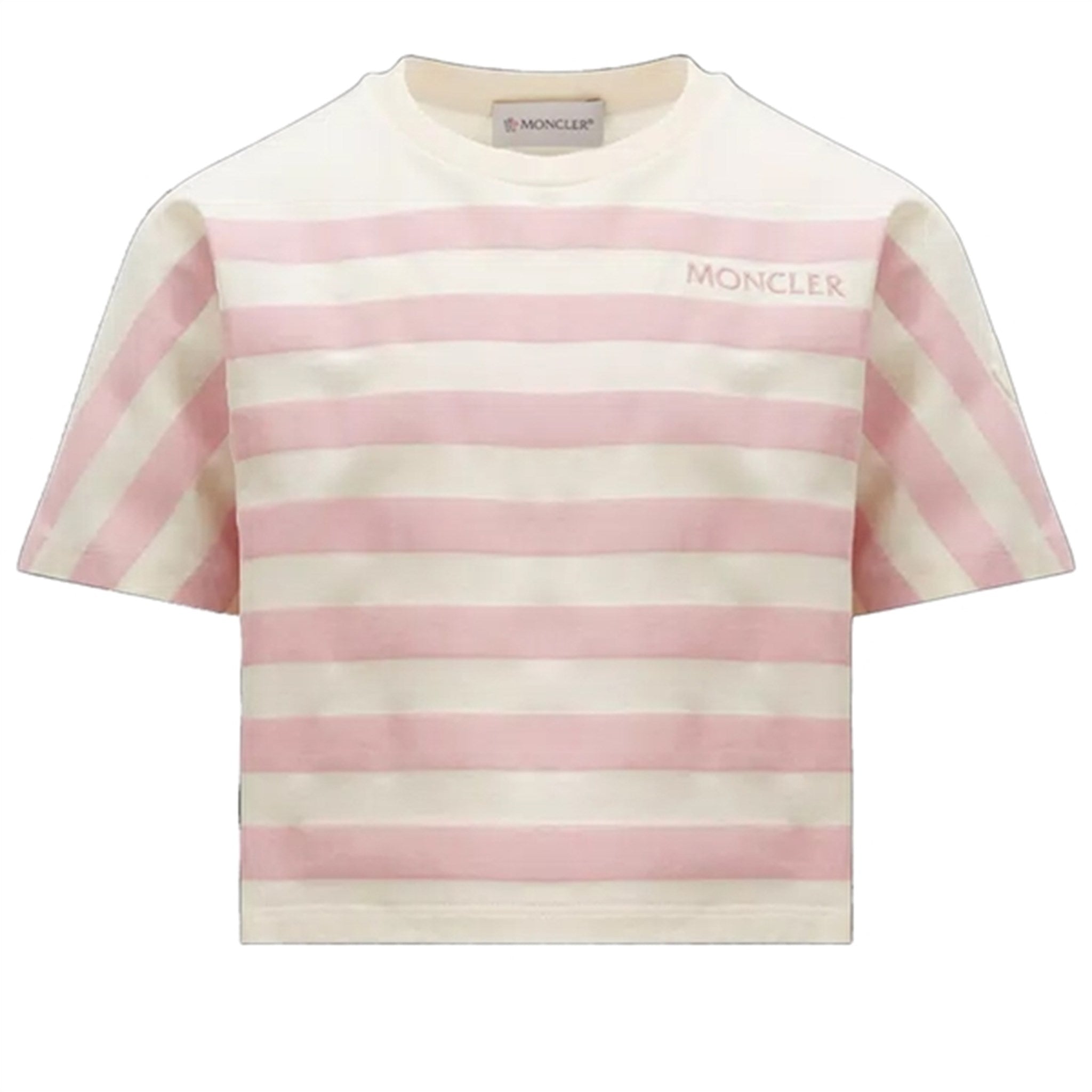 Moncler T-Shirt Beige - Str. 8 år