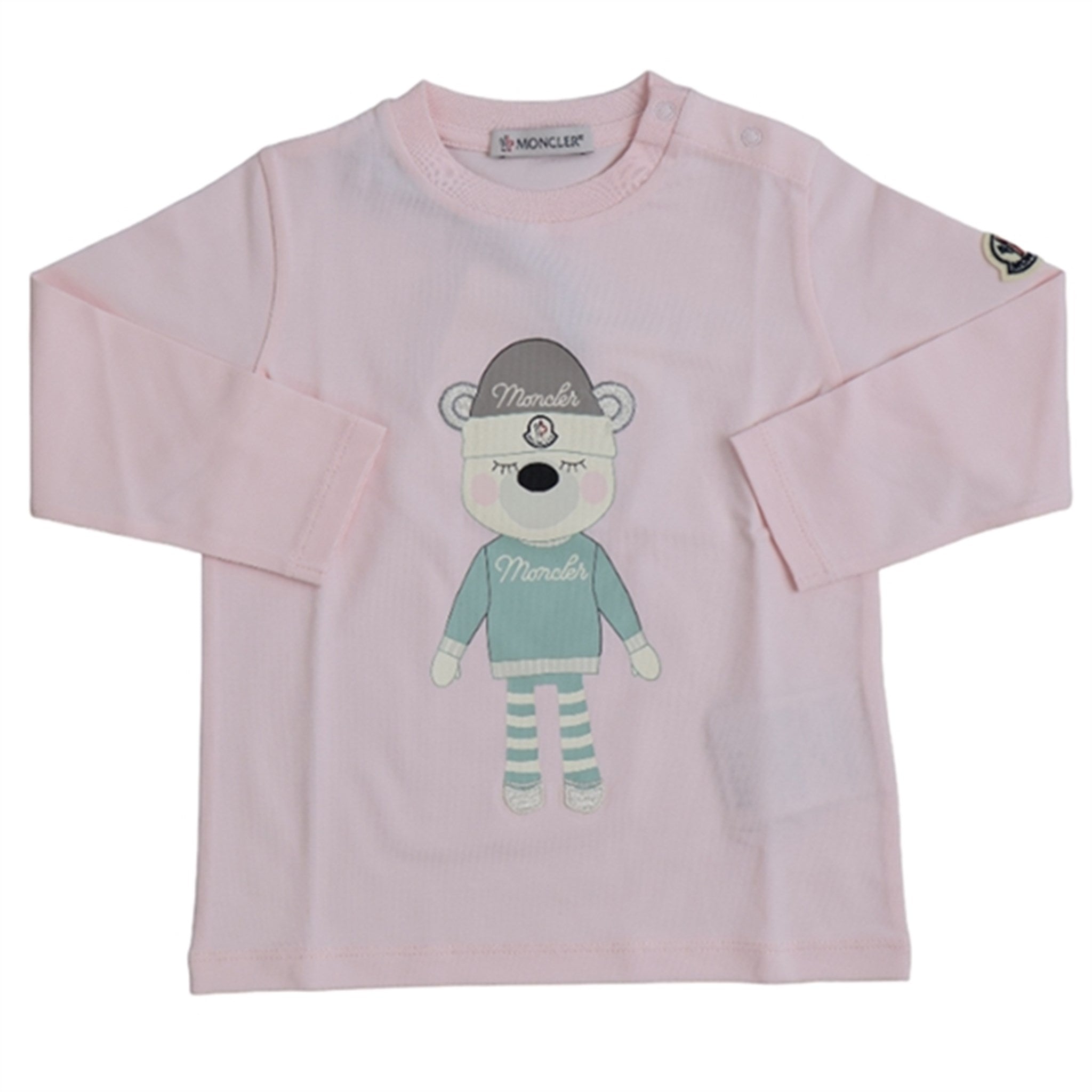 Moncler Bluse Light Pink - Str. 2 år