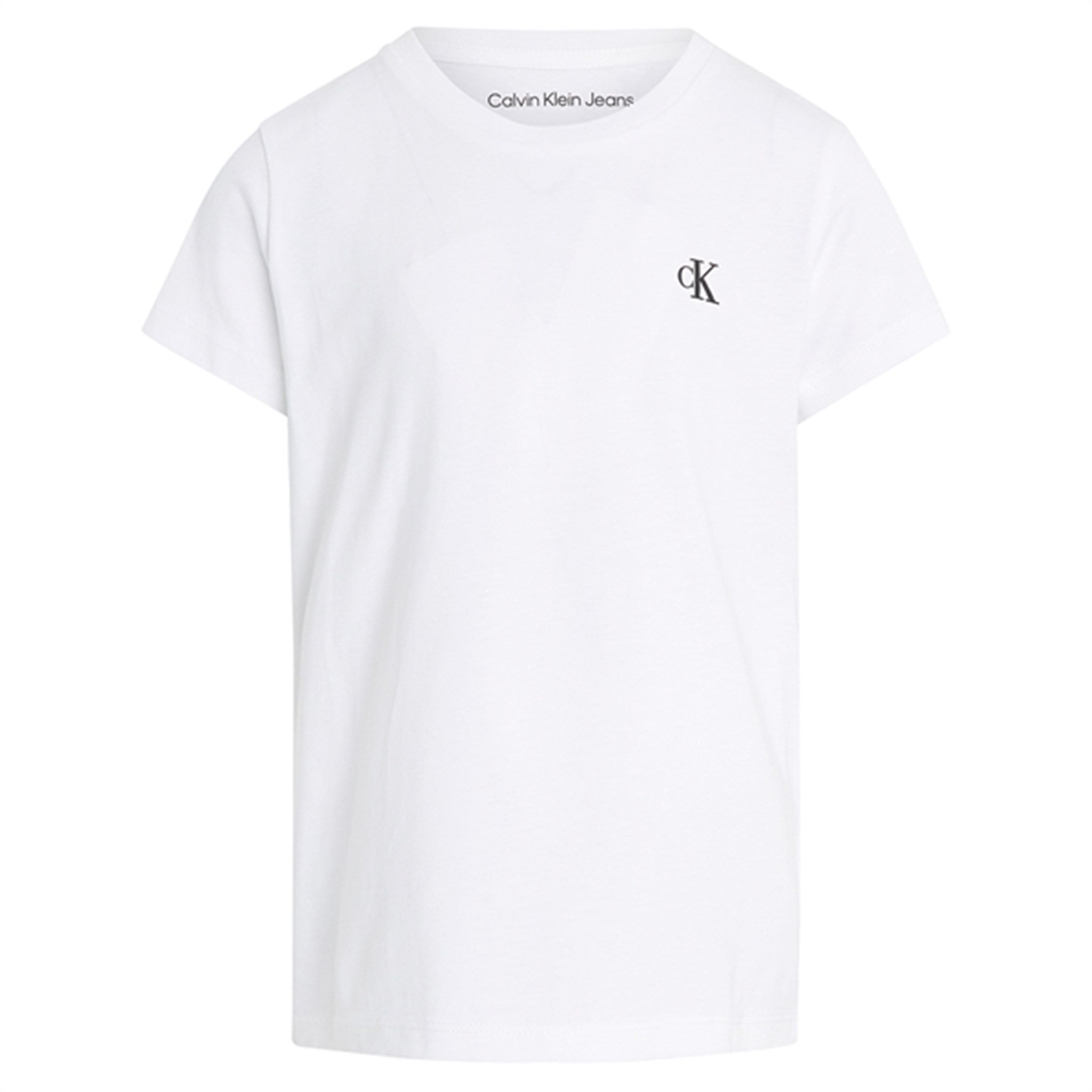 Calvin Klein Slim Monogram T-Shirt 2-Pak Bright White / Sepia Rose - Str. 14 år