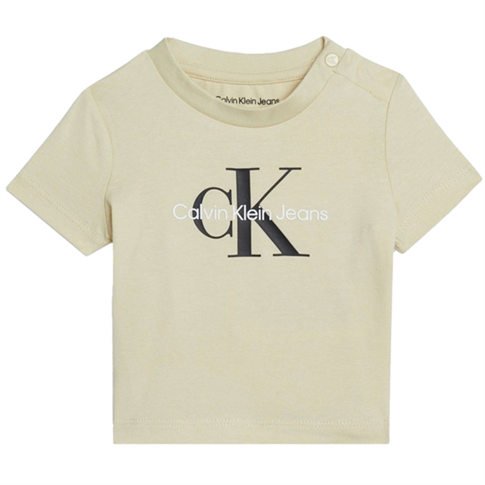 Calvin Klein Monogram T-Shirt Green Haze - Str. 4 år