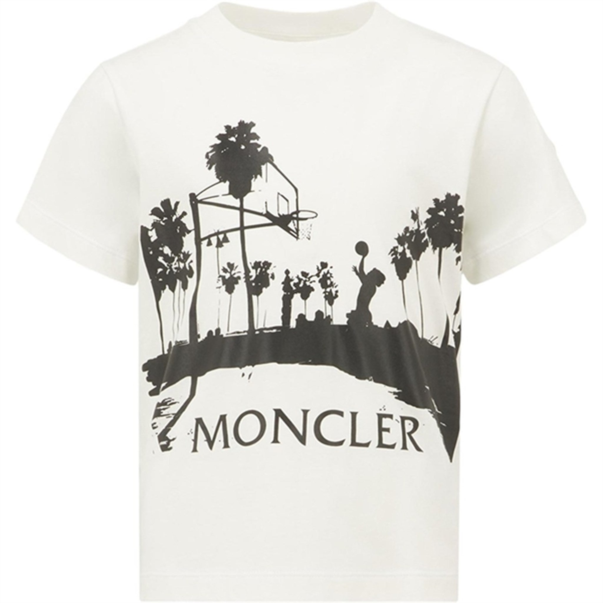 Moncler T-Shirt Natural - Str. 12 år