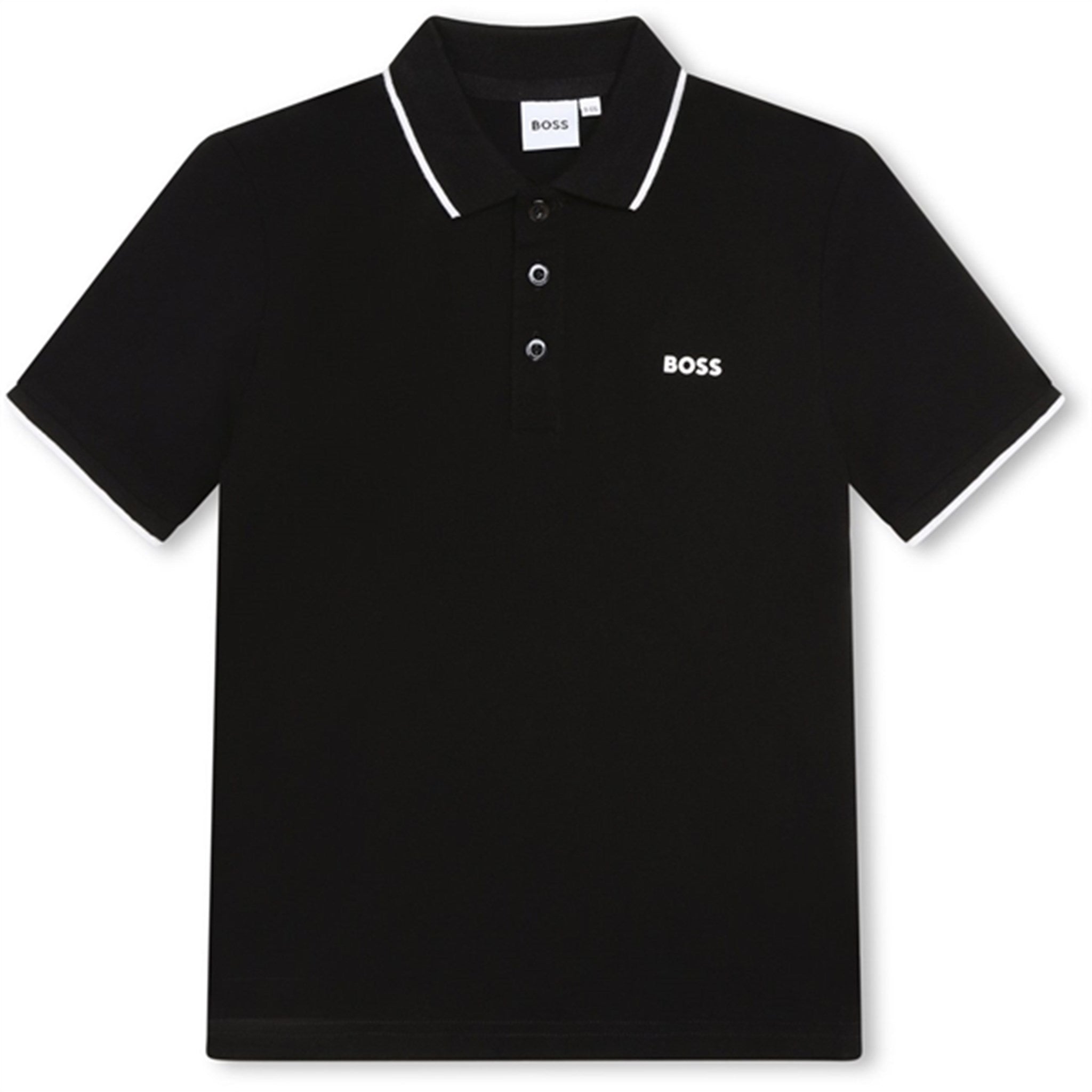 Hugo Boss Short Sleeve Polo Black - Str. 12 år