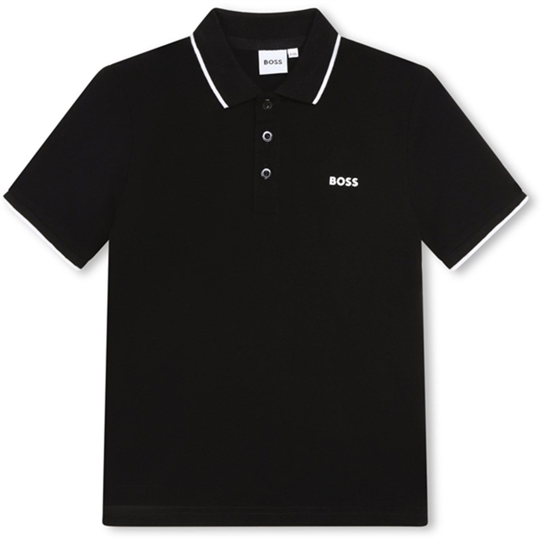 Hugo Boss Short Sleeve Polo Black - Str. 8 år
