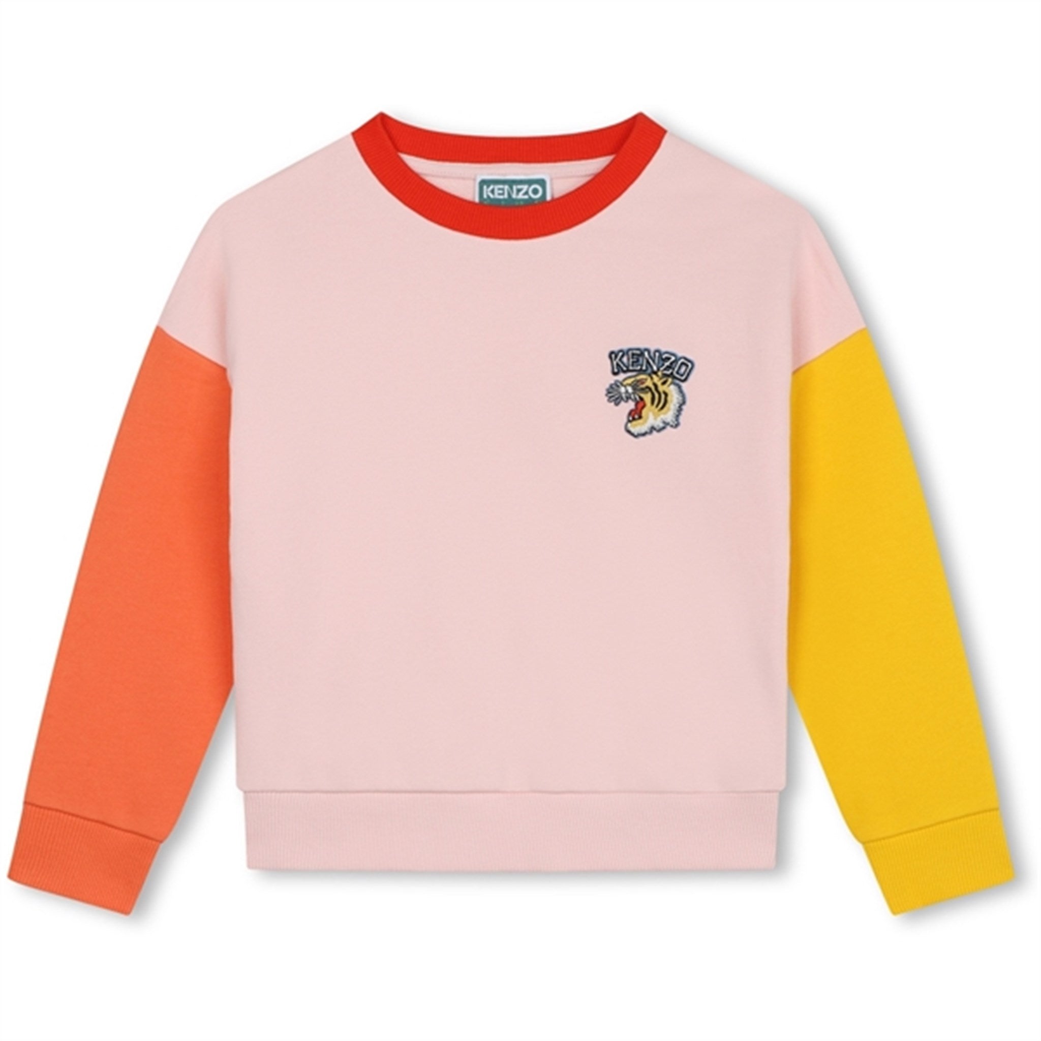 Kenzo Veiled Pink Sweatshirt - Str. 6 år