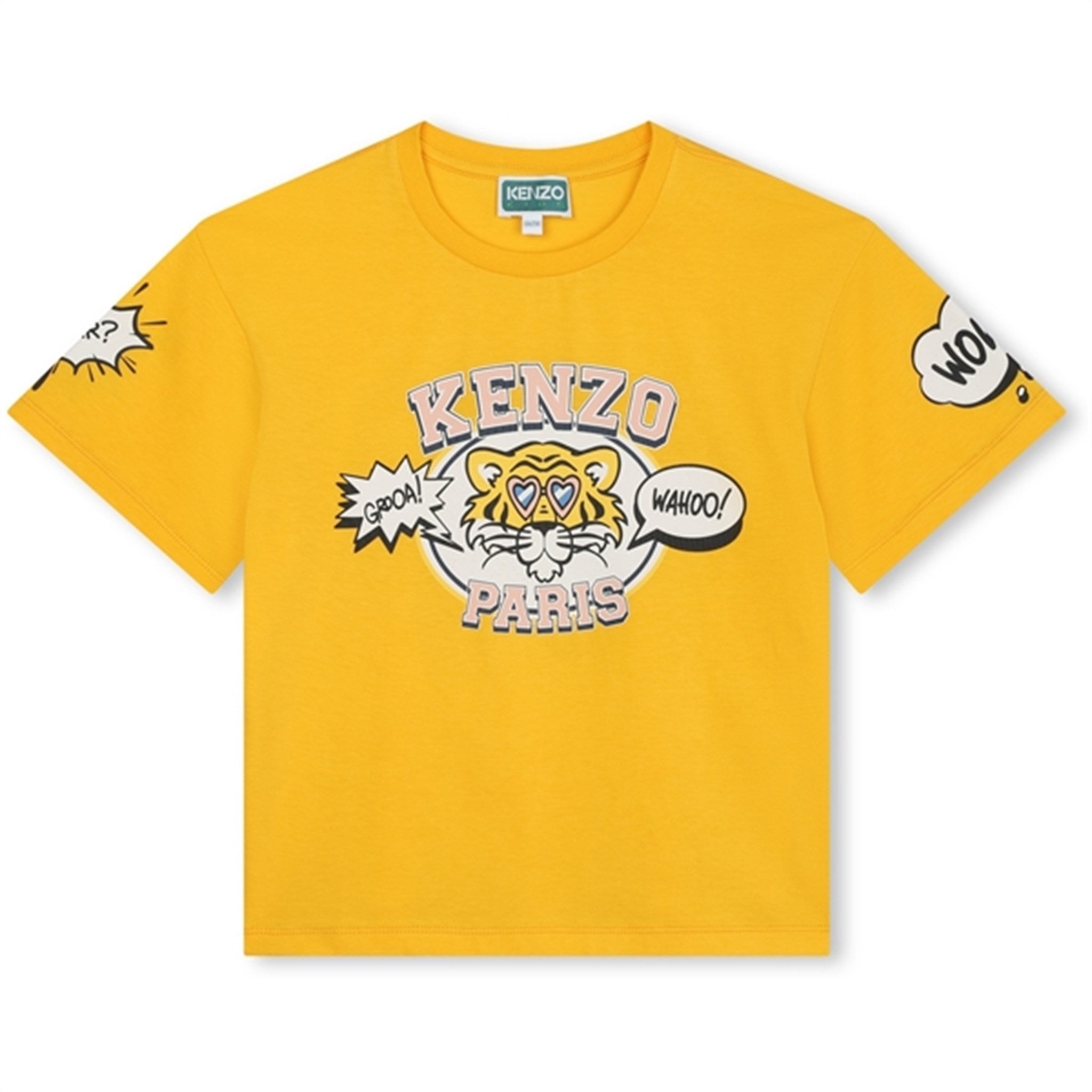 Kenzo Yellow T-shirt - Str. 6 år