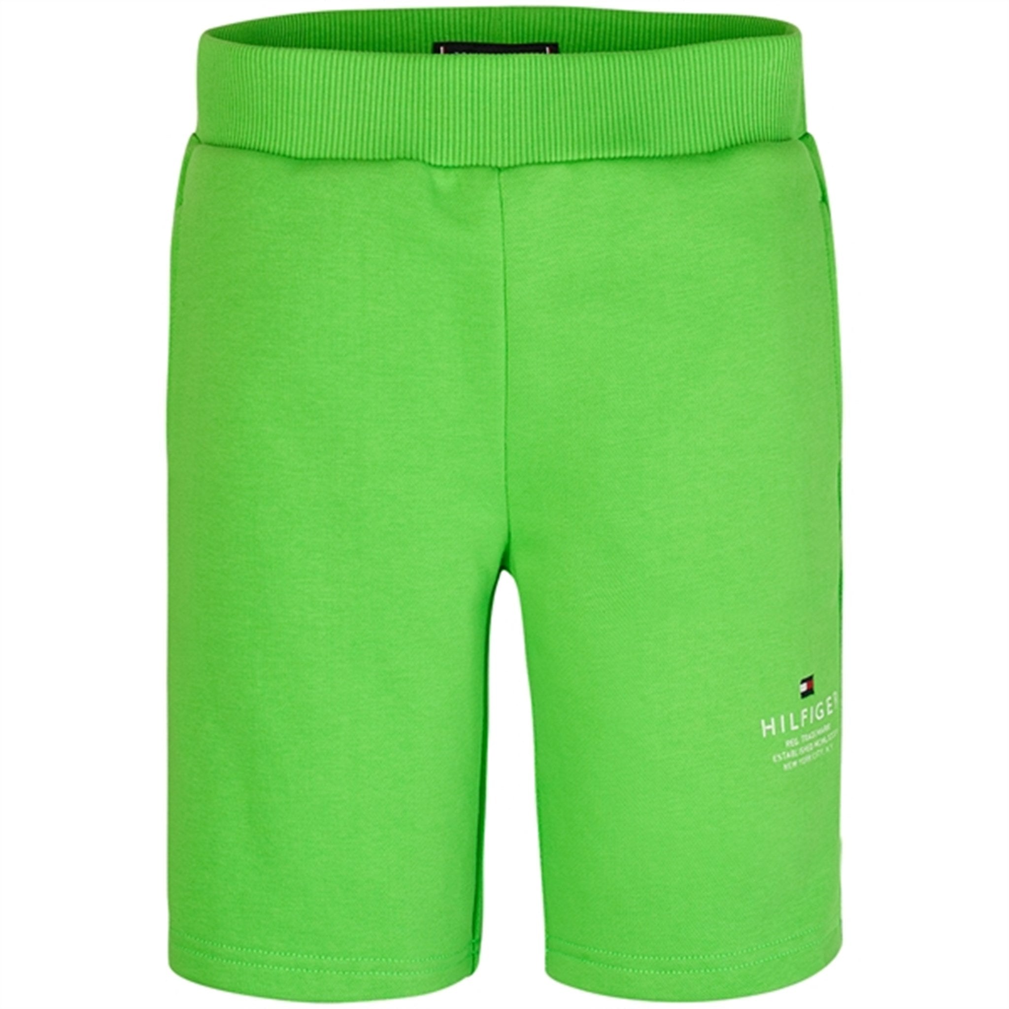 Tommy Hilfiger Logo Sweat Shorts Spring Lime - Str. 14 år