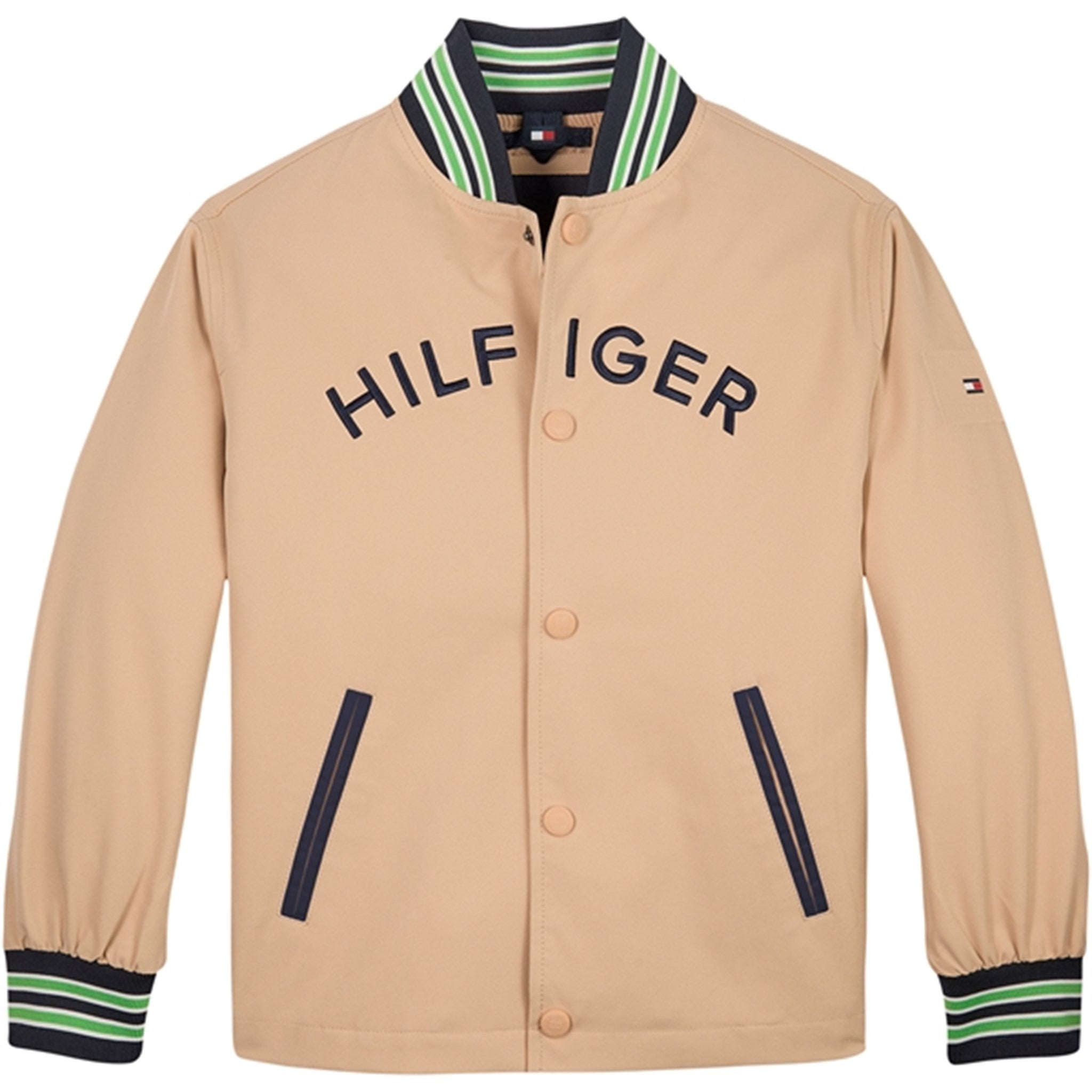 Tommy Hilfiger Hilfiger Arched Bomber Jakke Trench - Str. 14 år