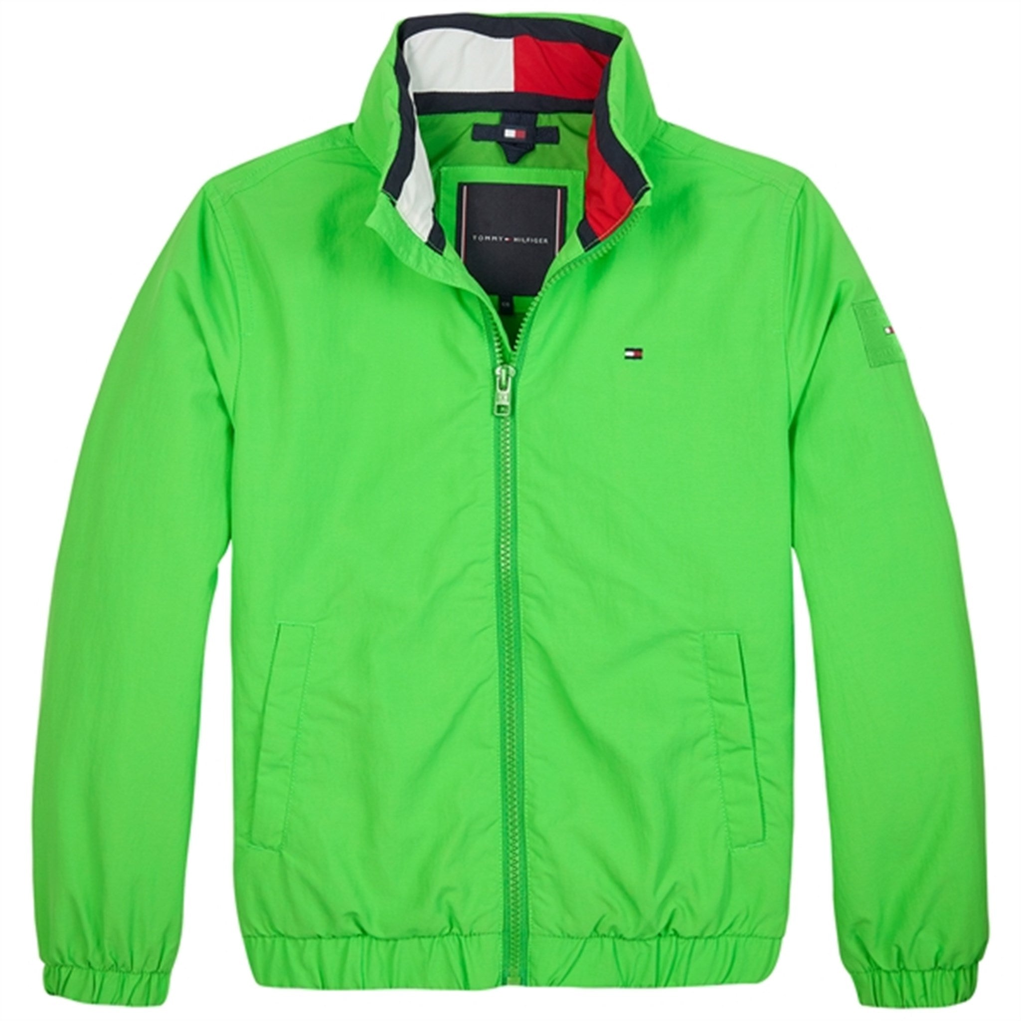 Tommy Hilfiger Essential Jakke Spring Lime - Str. 4 år