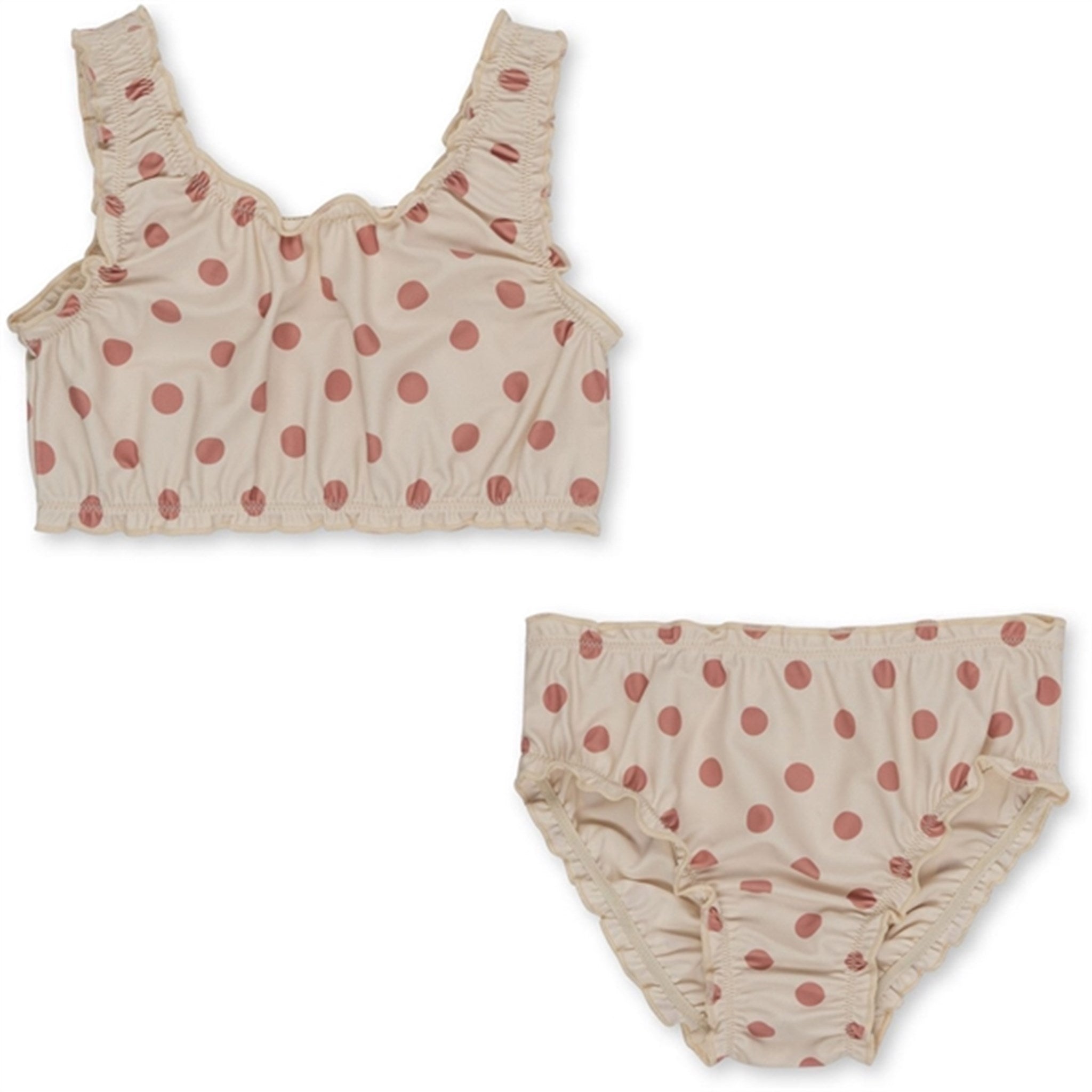 Billede af Konges Sløjd Collette Bikini Dot Rose - Str. 9-10 år