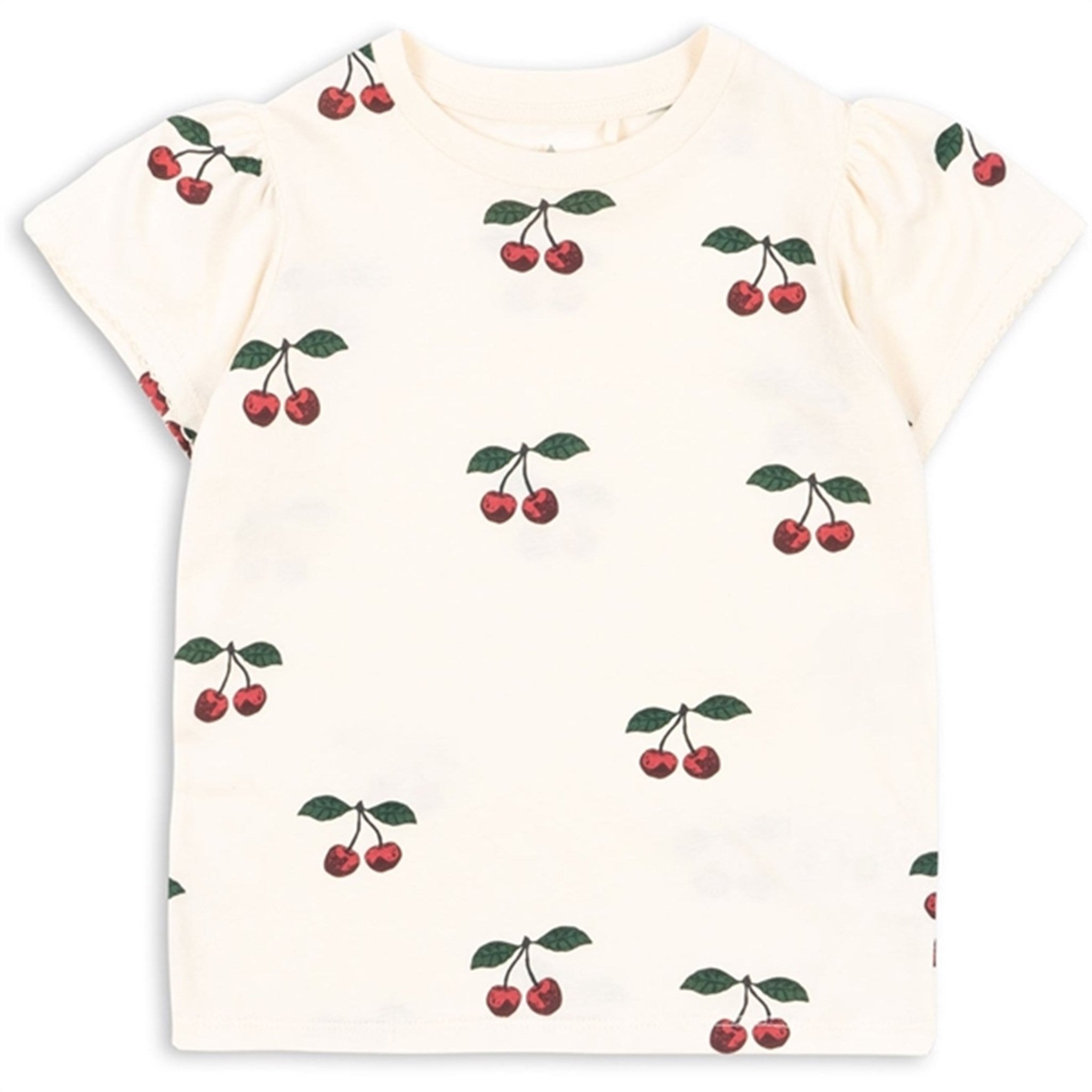 Konges Sløjd Ma Grande Cerise Famo Puff T-shirt - Str. 9-10 år