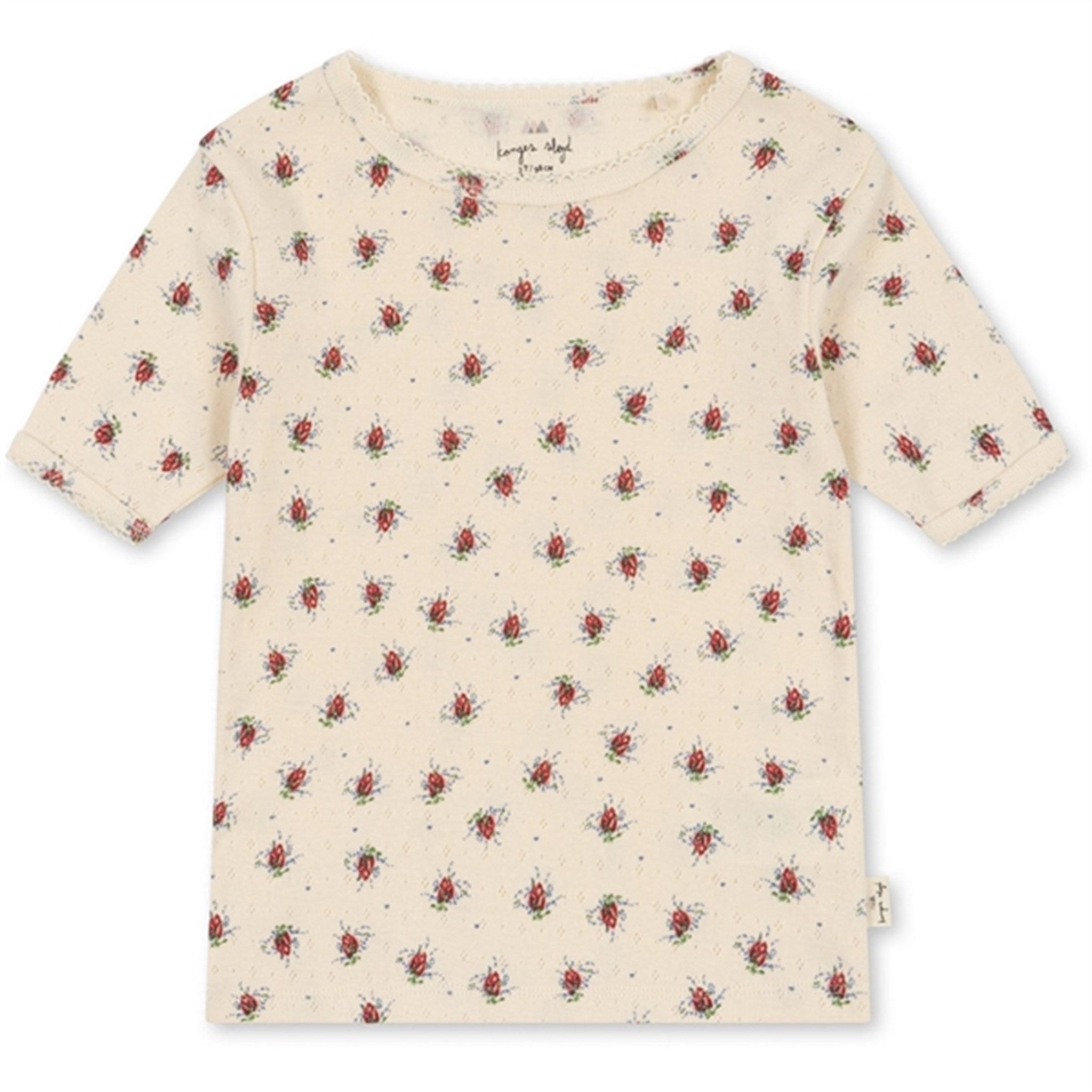 Konges Sløjd Vita Rosa Mini Minnie T-shirt - Str. 4 år