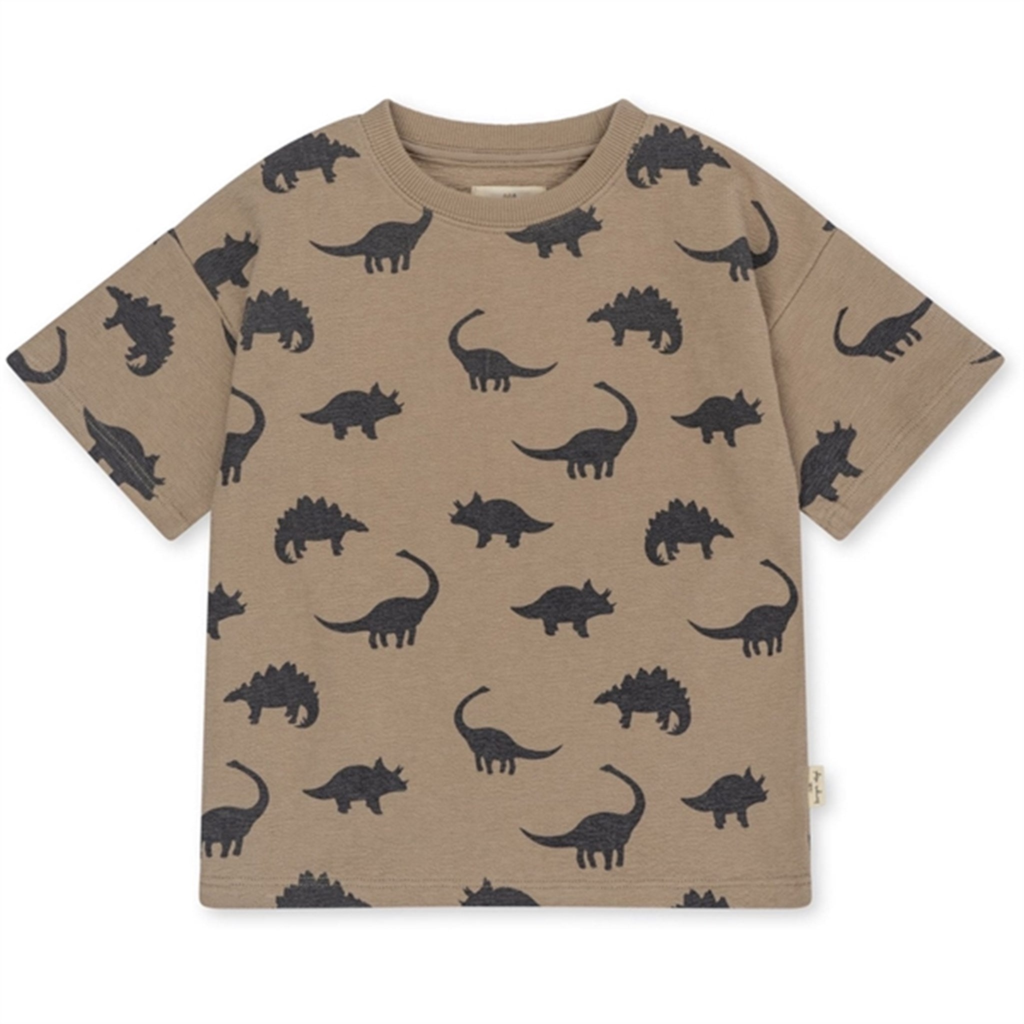 Konges Sløjd Dino Silhouette Obi T-shirt - Str. 18 mdr