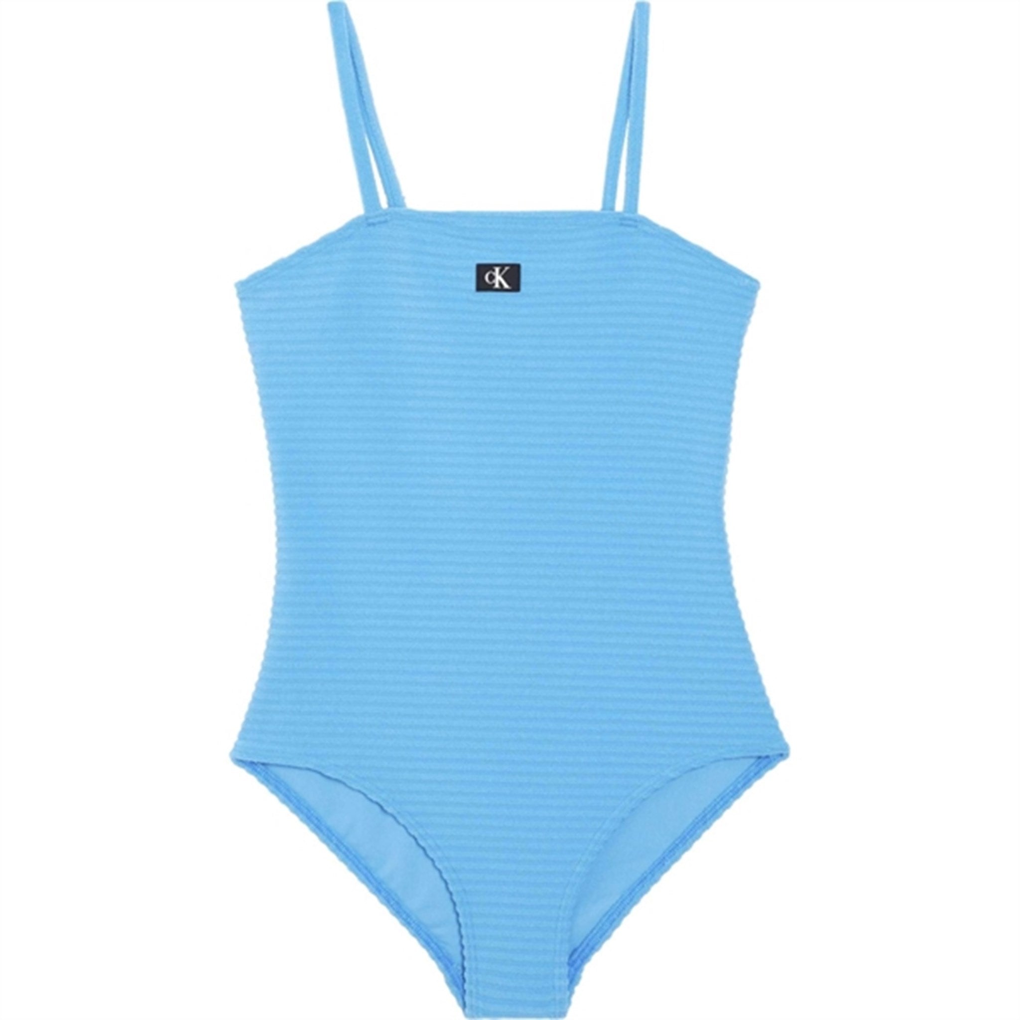 Calvin Klein Badedragt Malibu Blue - Str. 14-16 år