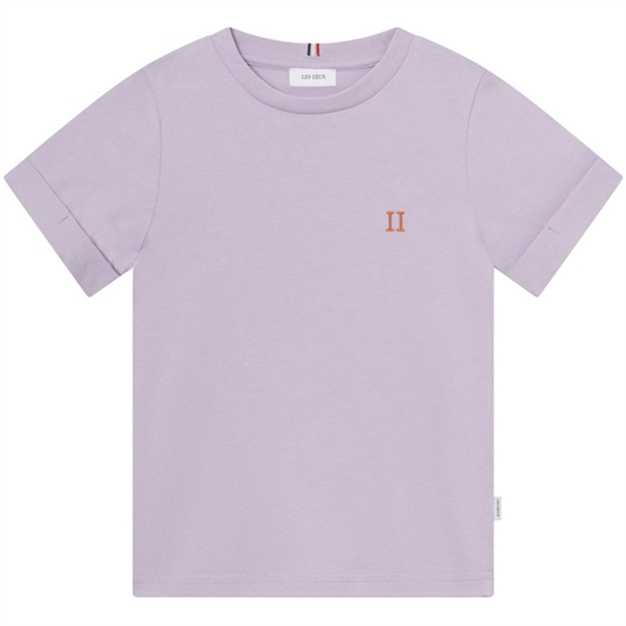 Les Deux Kids Light Orchid/Orange Nørregaard T-Shirt - Str. 110/116