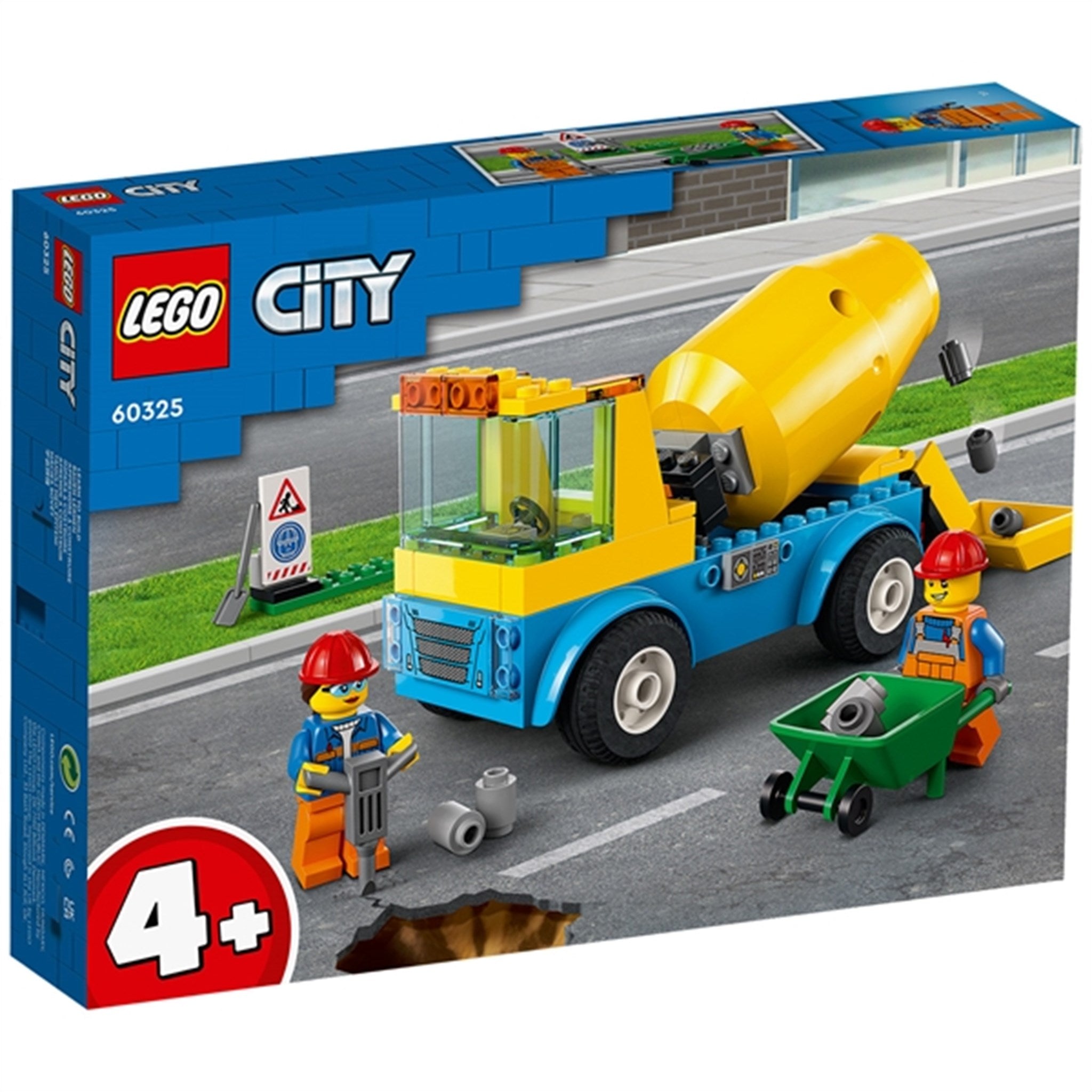LEGOÂ® City Lastbil med Cementblander