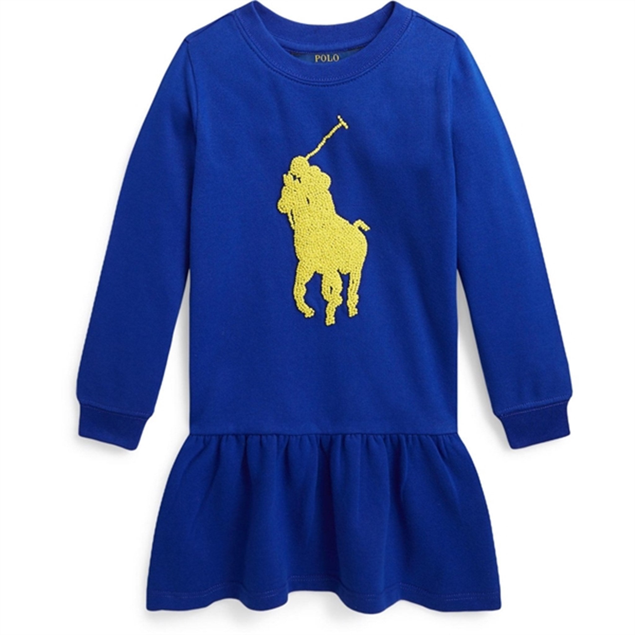 Polo Ralph Lauren Girls Kjole Sapphire Star W/ Yellow - Str. 3 år