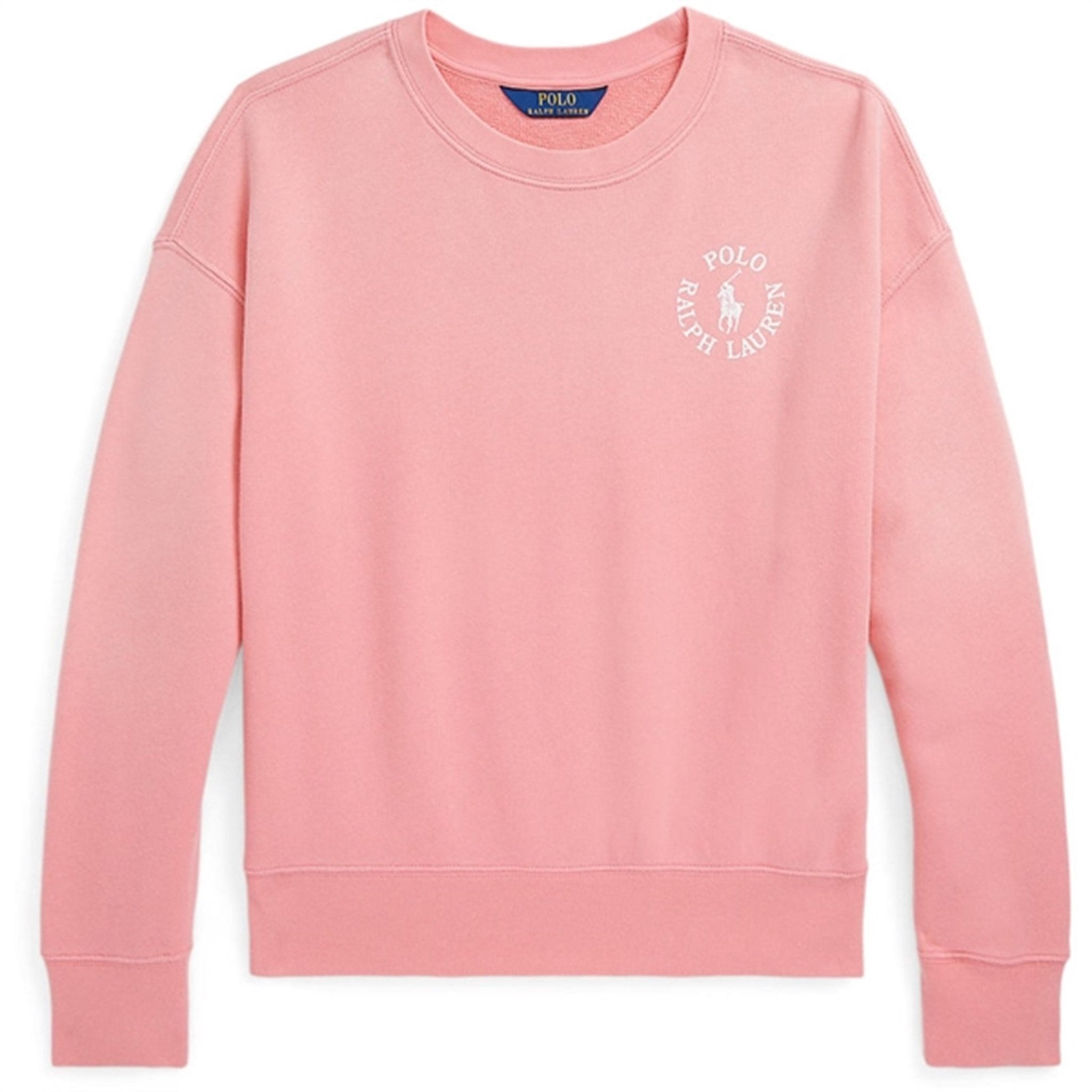 Polo Ralph Lauren Girl Sweatshirt Ribbon Pink - Str. M/8-10 år