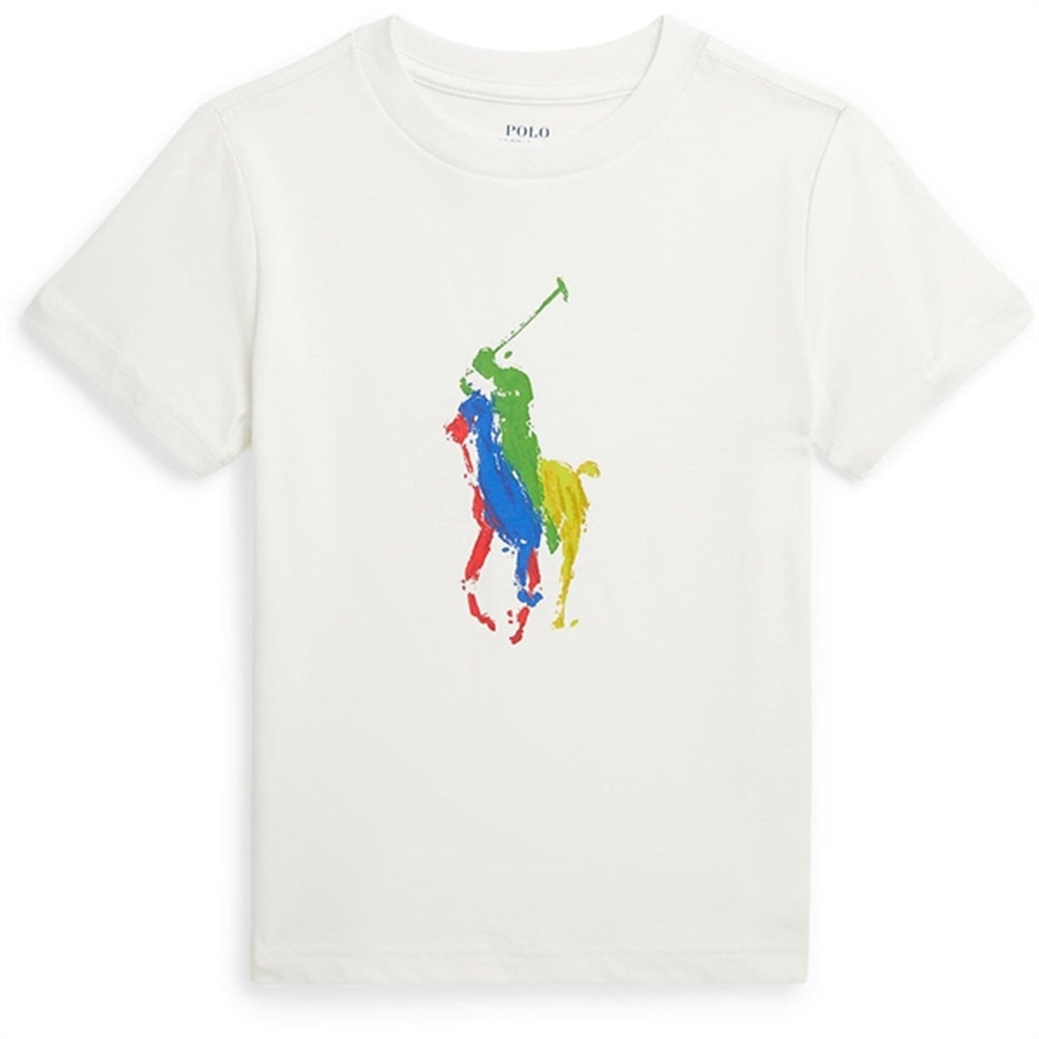 Polo Ralph Lauren Boys T-Shirt Deckwash White - Str. 2 år