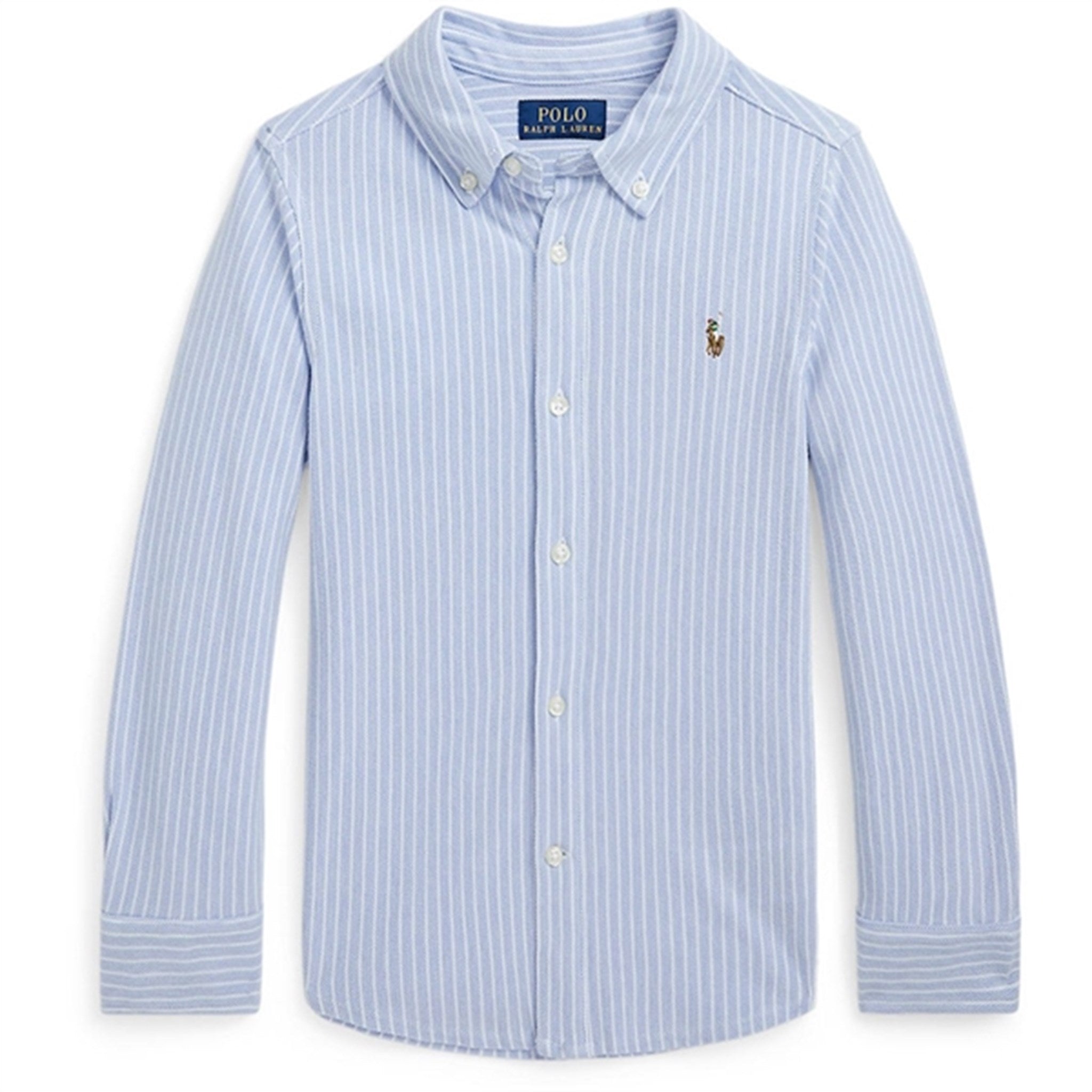 Polo Ralph Lauren Boy Sport Skjorte Blue/White - Str. 3 år