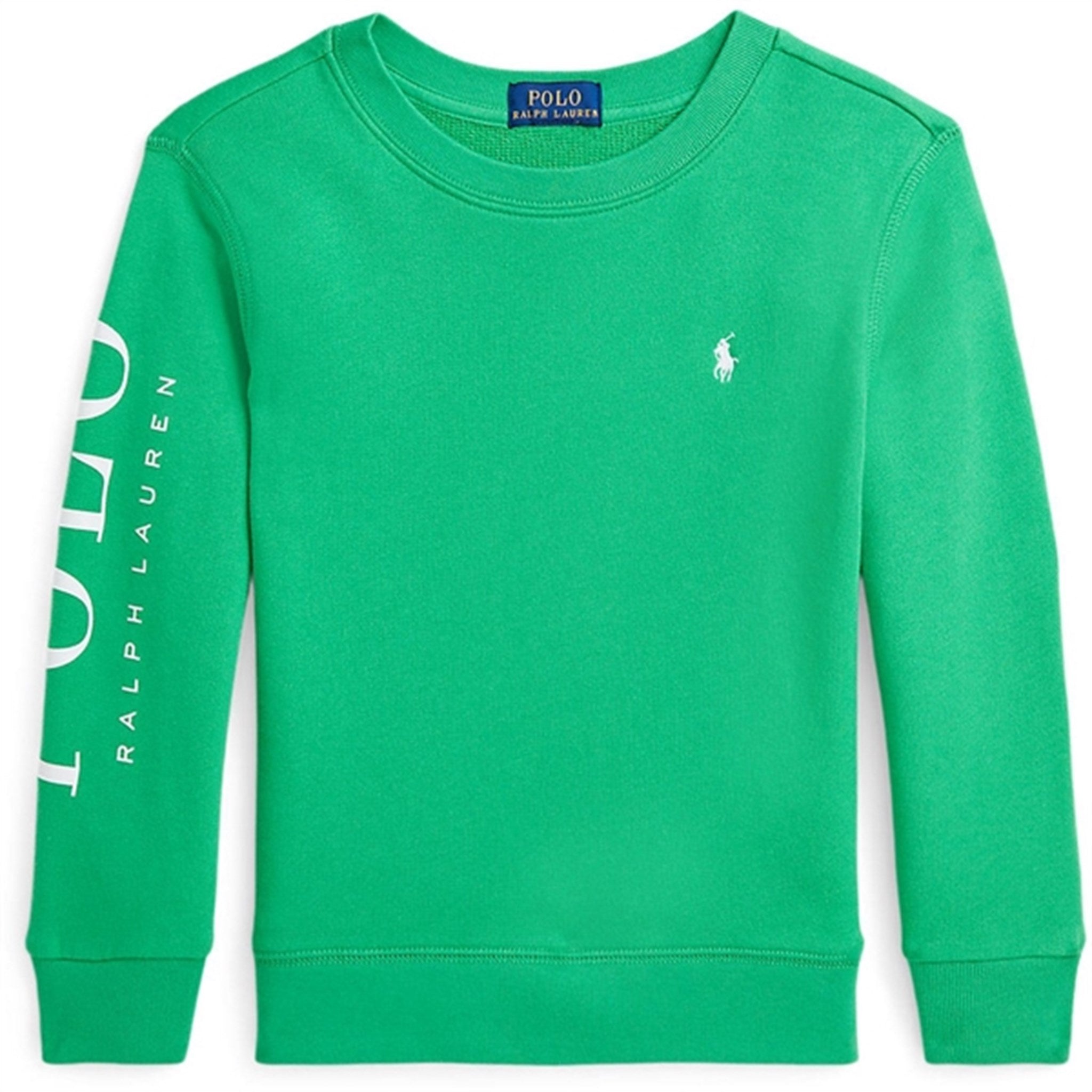 Polo Ralph Lauren Boy Sweatshirt Tiller Green - Str. 6 år