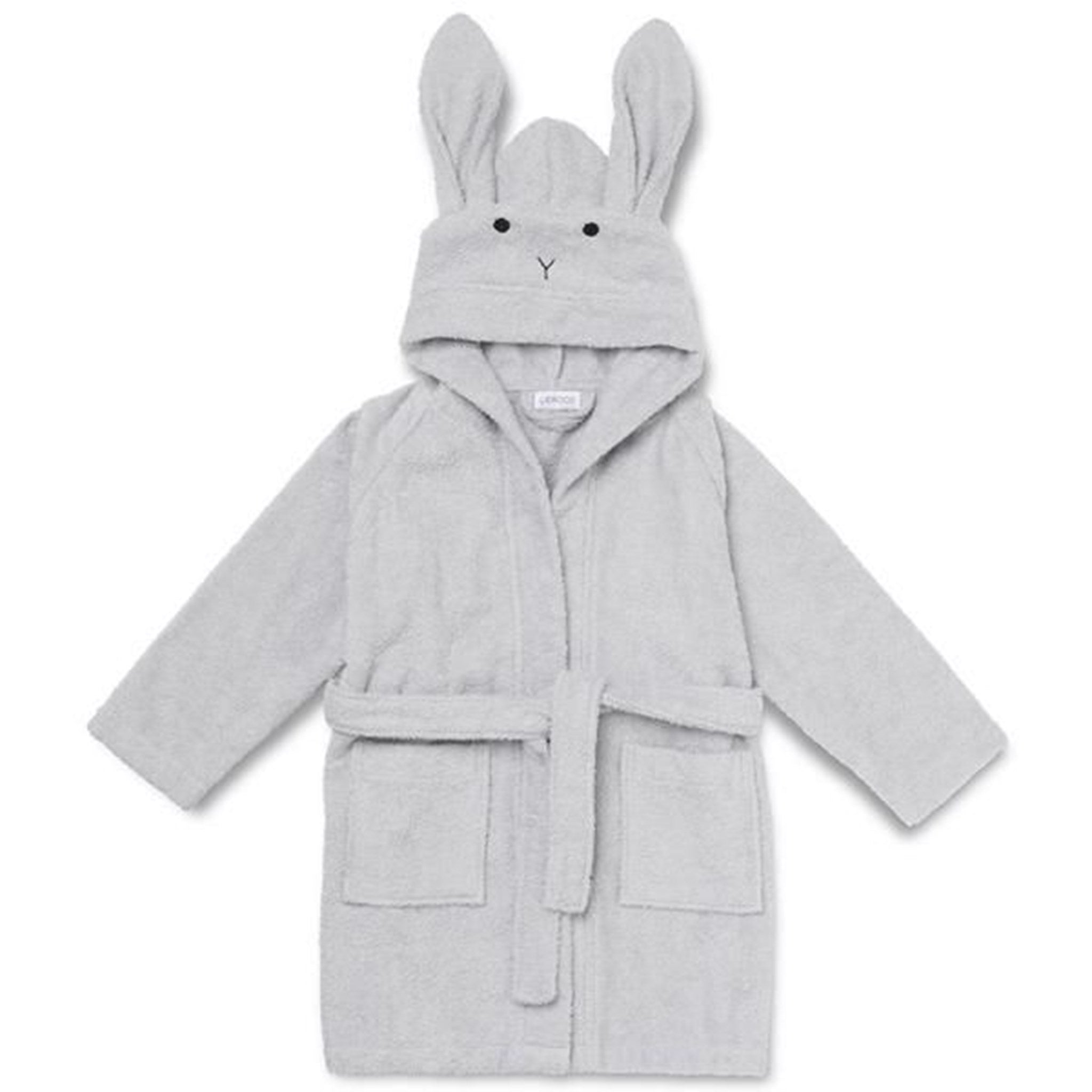 Liewood Lily Badekåbe Rabbit Dumbo Grey - Str. 5-6 år
