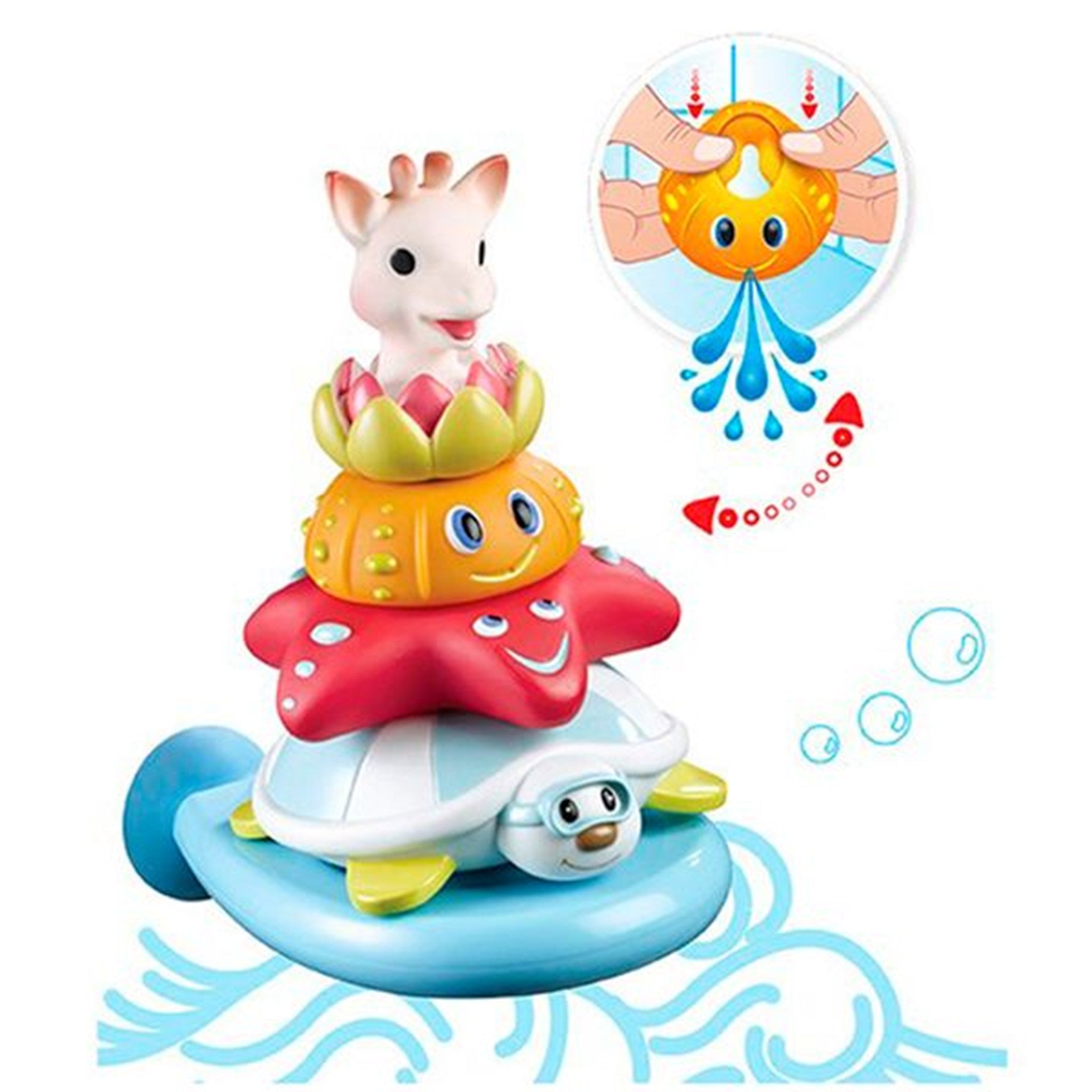 Billede af Sophie la Girafe Splash And Surf Pyramide