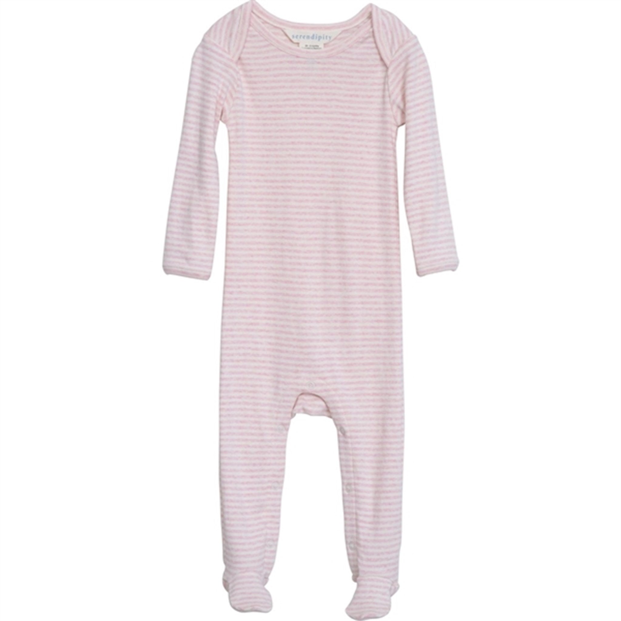 Serendipity Rosebud/Offwhite Baby Heldragt Stripe - Str. 80 cm