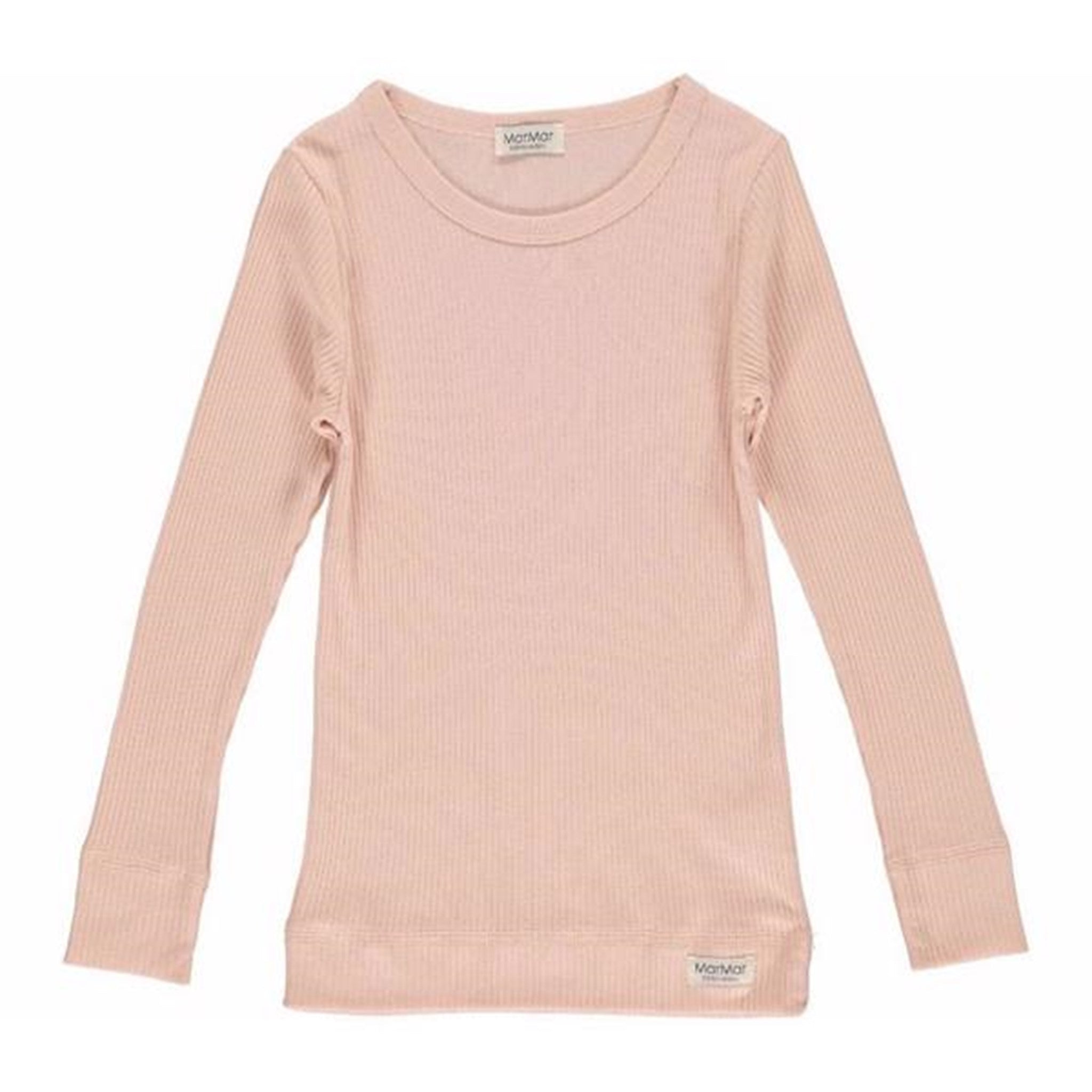 MarMar Modal T-Shirt Plain L/Æ Rose - Str. 10 år/140 cm