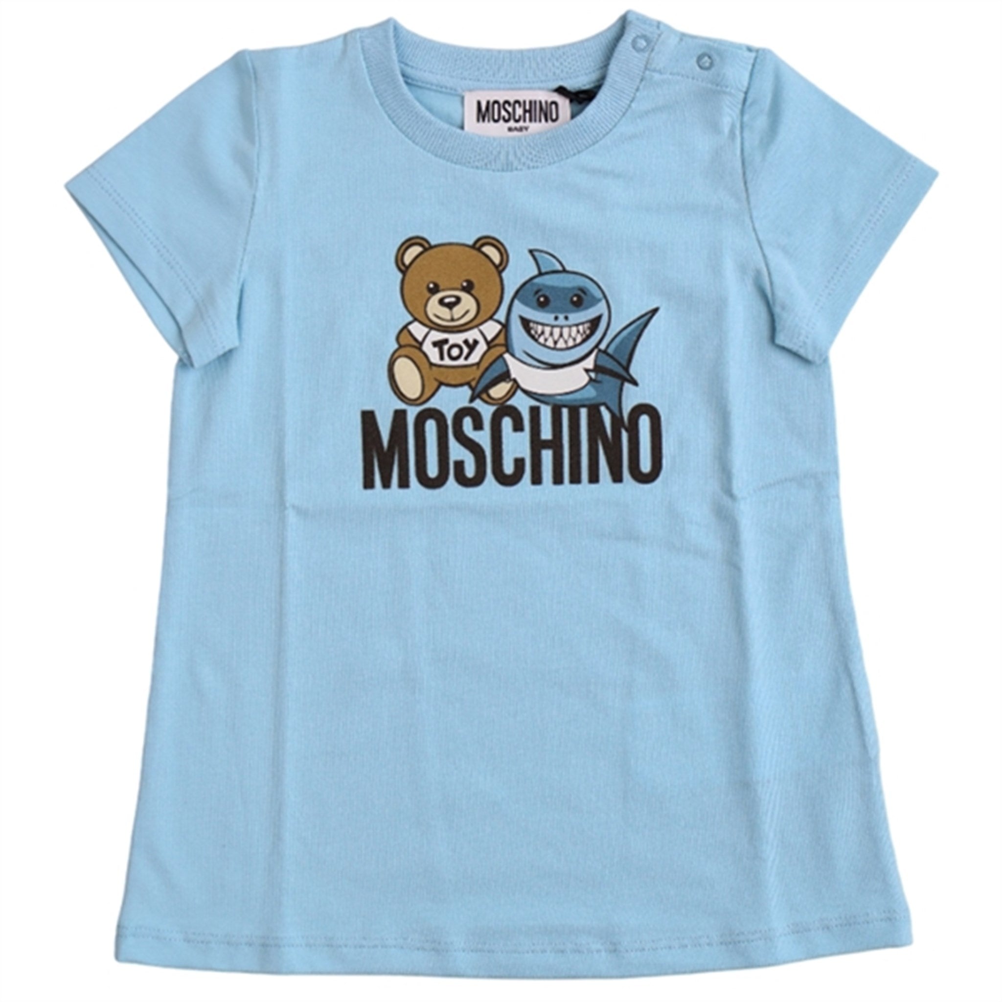 Moschino Baby Sky Blue T-Shirt - Str. 12/18 mdr