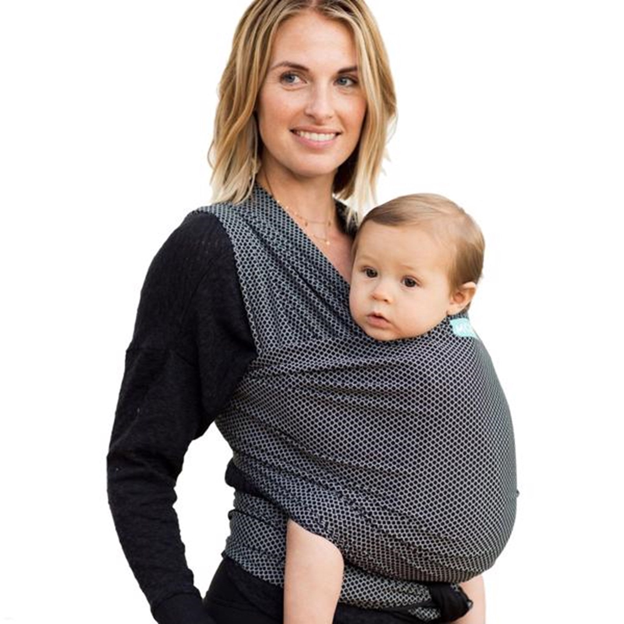 Moby Flex Wrap – Strækvikle Black