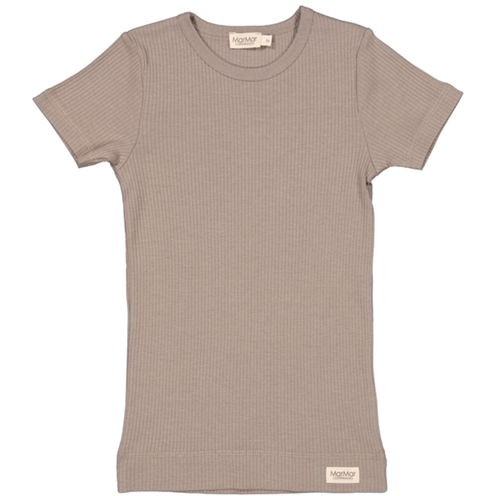 MarMar Modal Warm Stone Plain T-shirt - Str. 10 år/140 cm