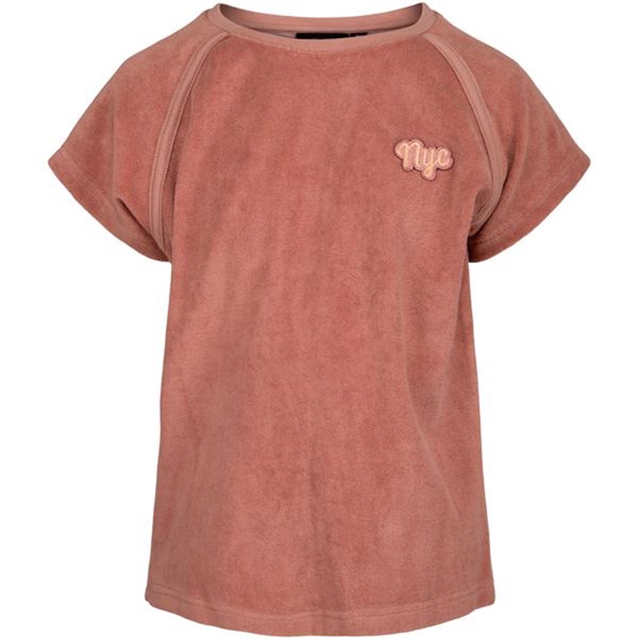 Sofie Schnoor Frotté Dusty Rose T-shirt - Str. 14 år/164 cm