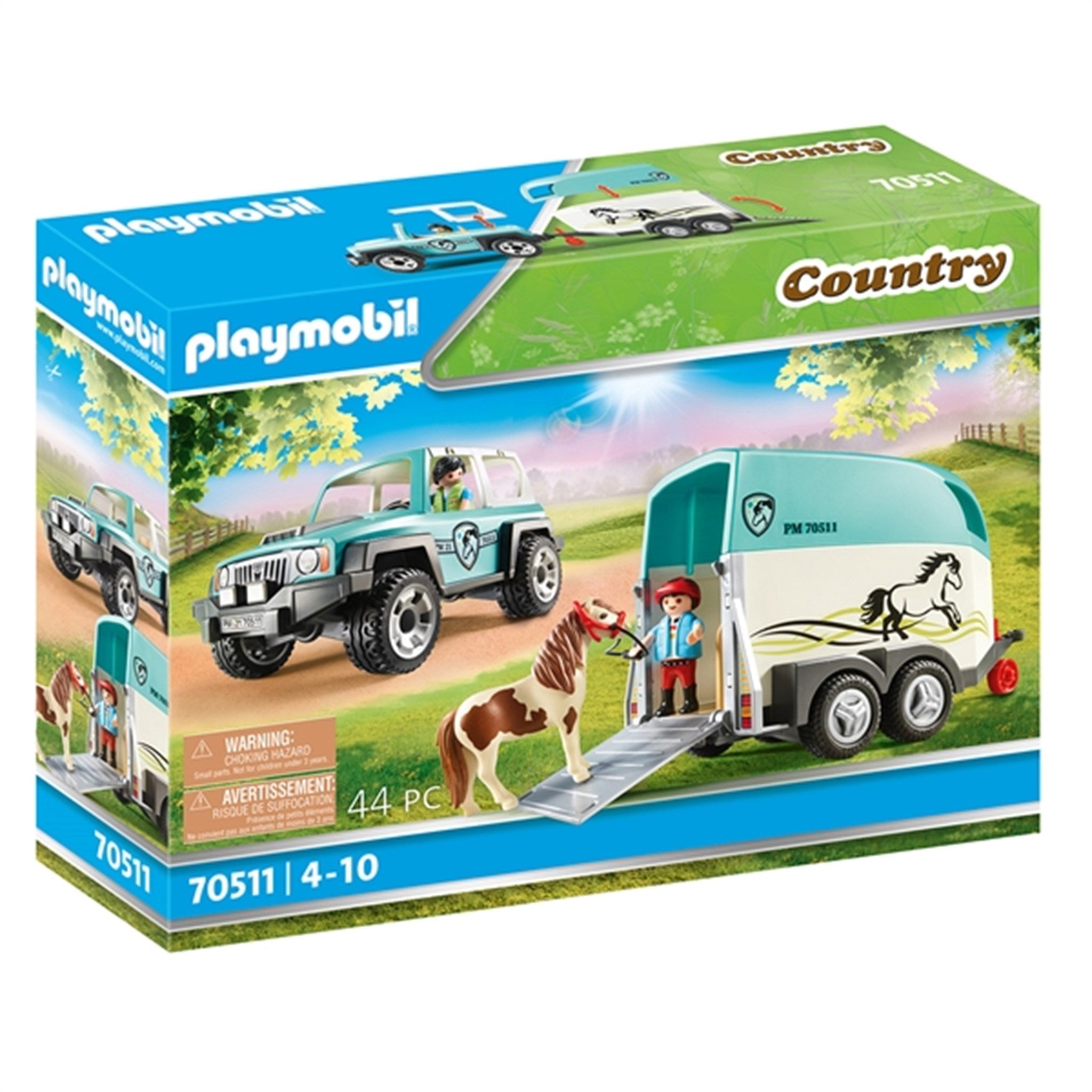 PlaymobilÂ® Country - Lastbil med Ponyanhænger