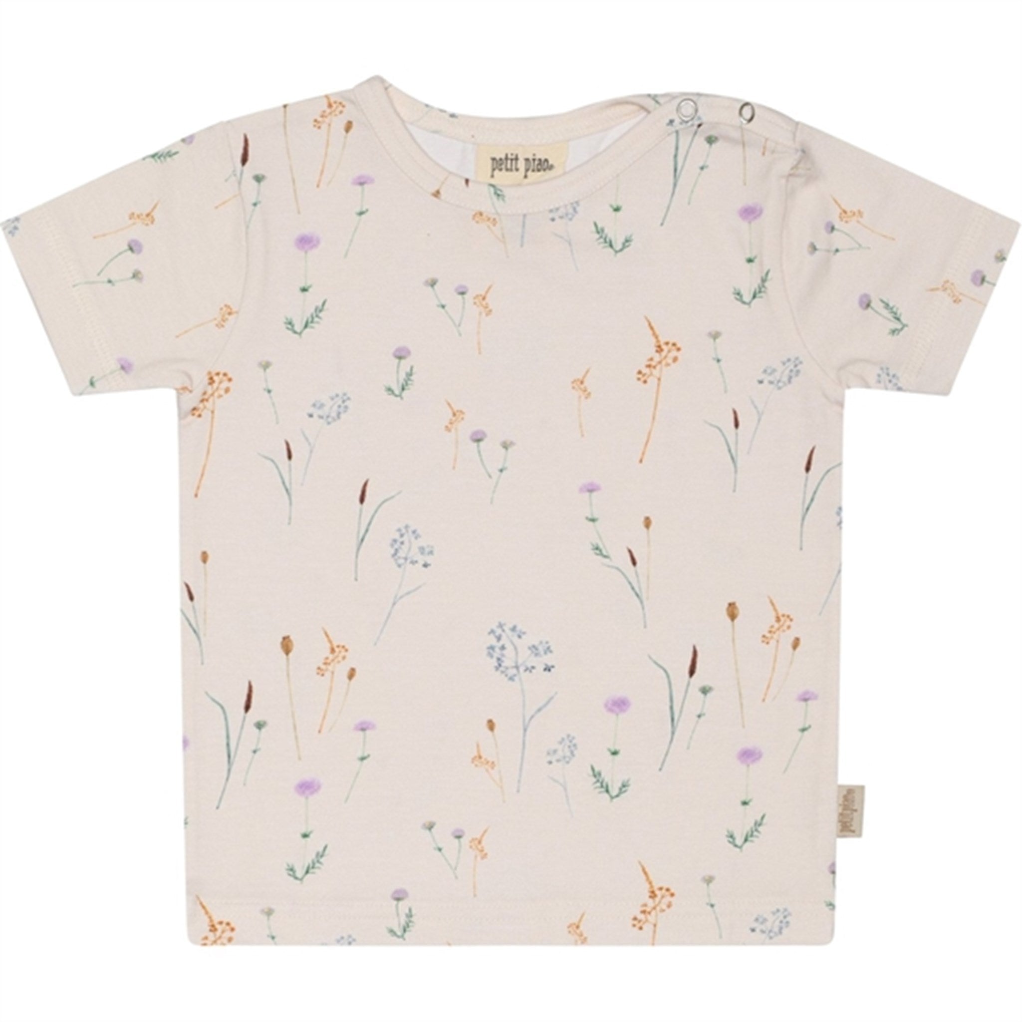 Petit Piao Wild T-shirt S/S Printed - Str. 74