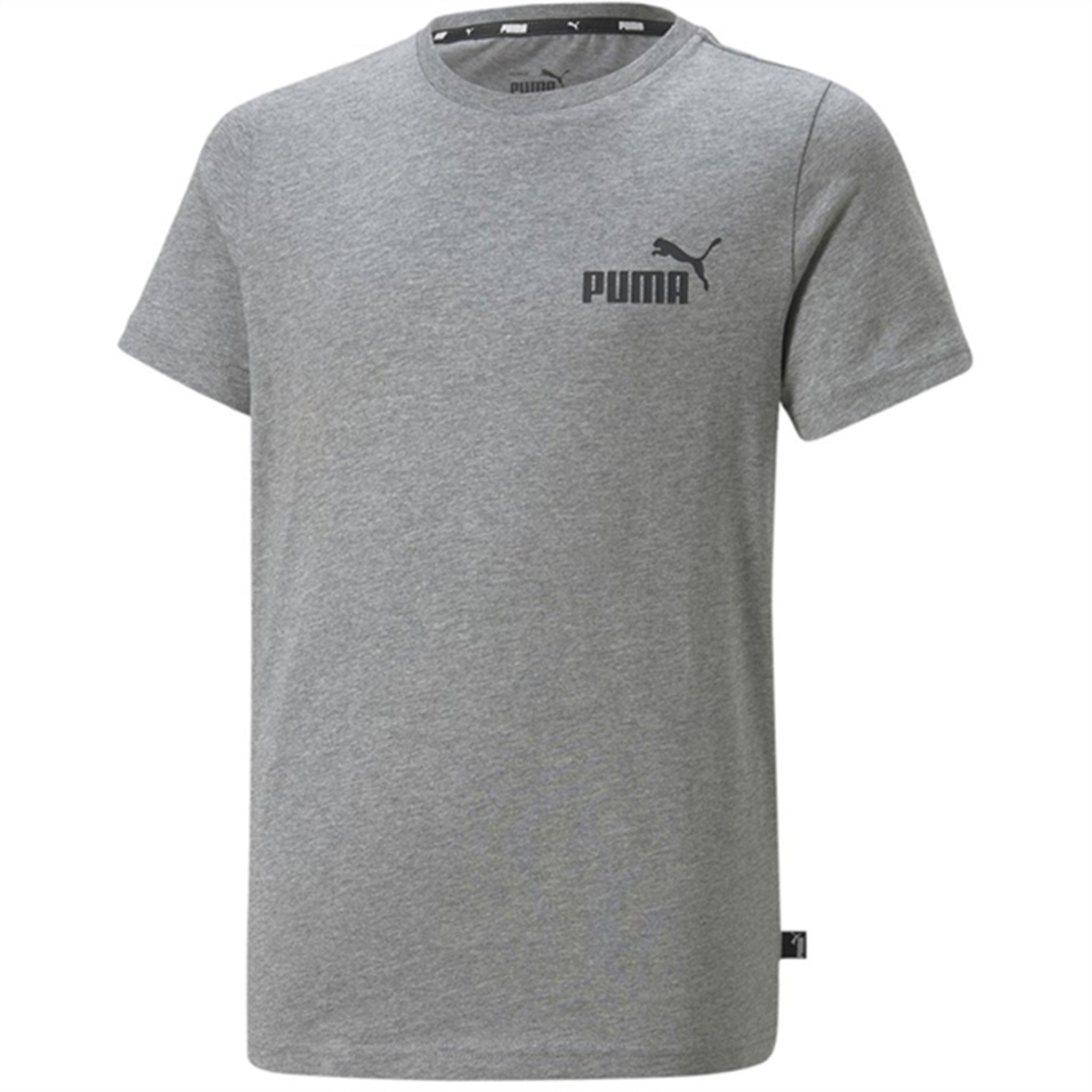 Puma Ess Small Logo T-Shirt Gray - Str. 116