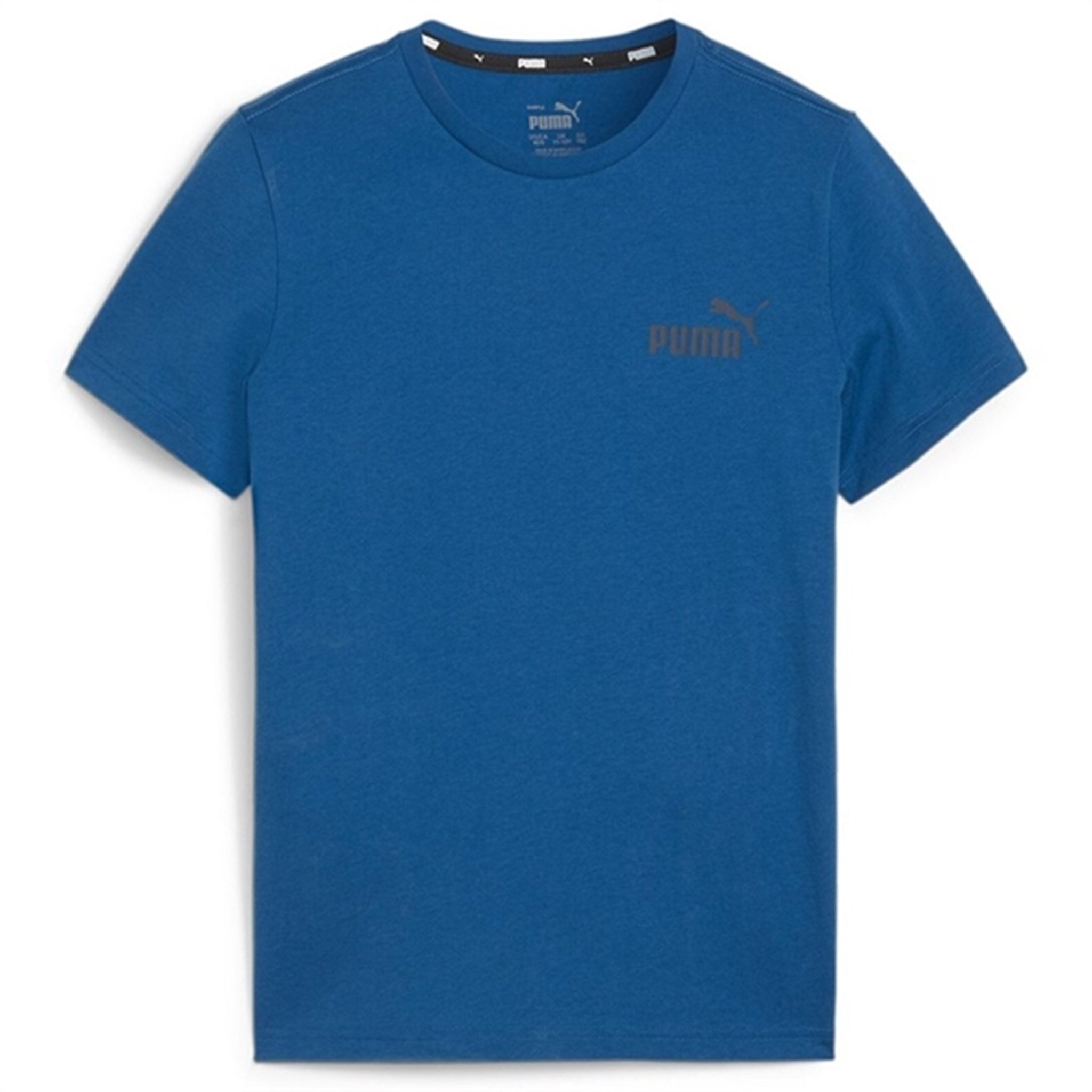 Puma Ess Small Logo T-Shirt Blue - Str. 128