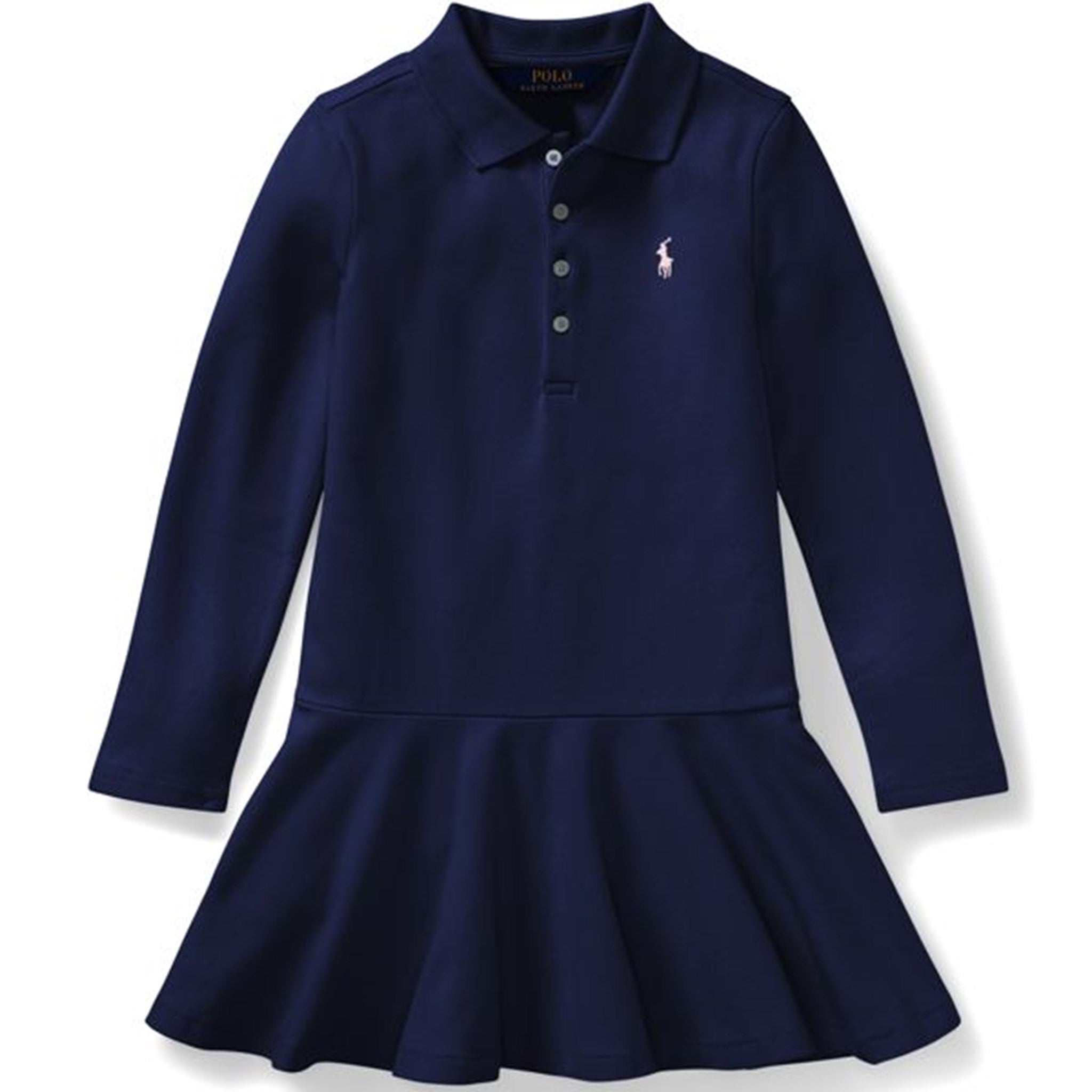 Polo Ralph Lauren Girl Polo Dress Refined Navy - Str. 2 år