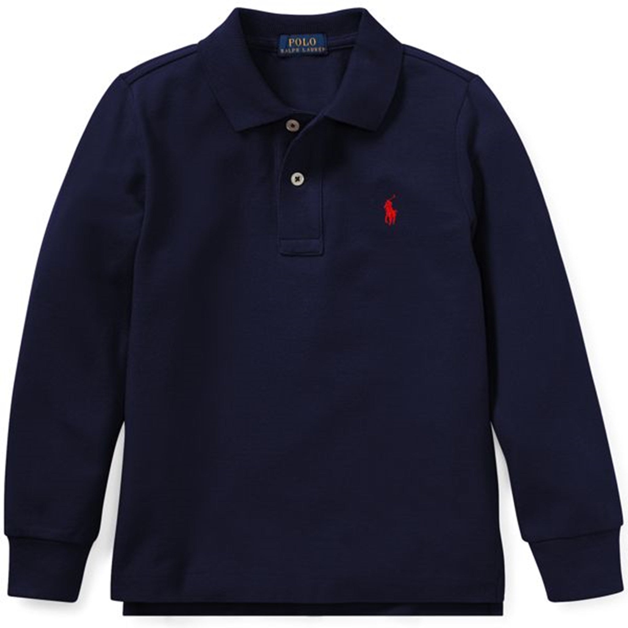 Polo Ralph Lauren Boy Long Sleeve Polo Refined Navy - Str. L/14-16 år